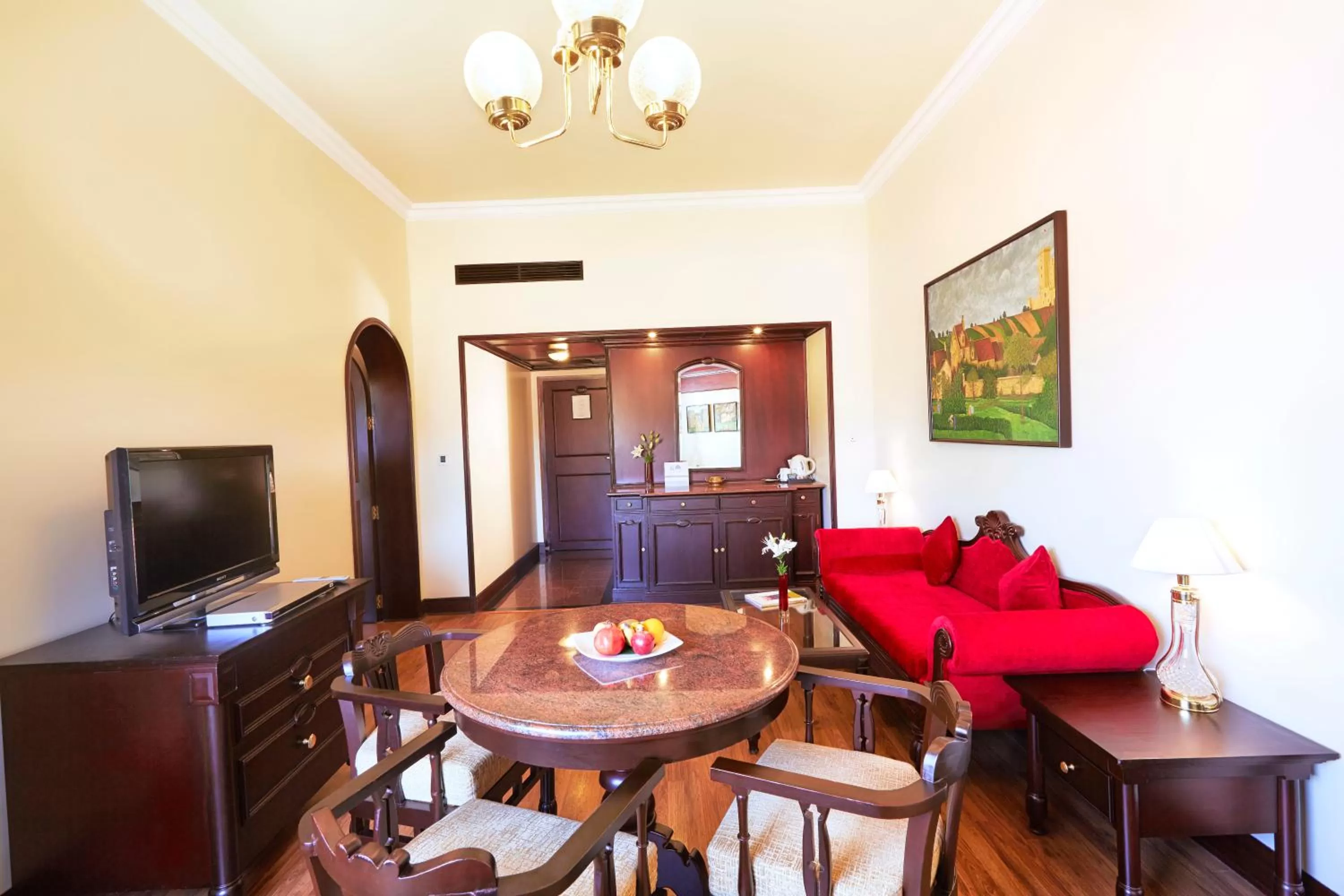 Living room in The Gateway Hotel Beach Road, Calicut