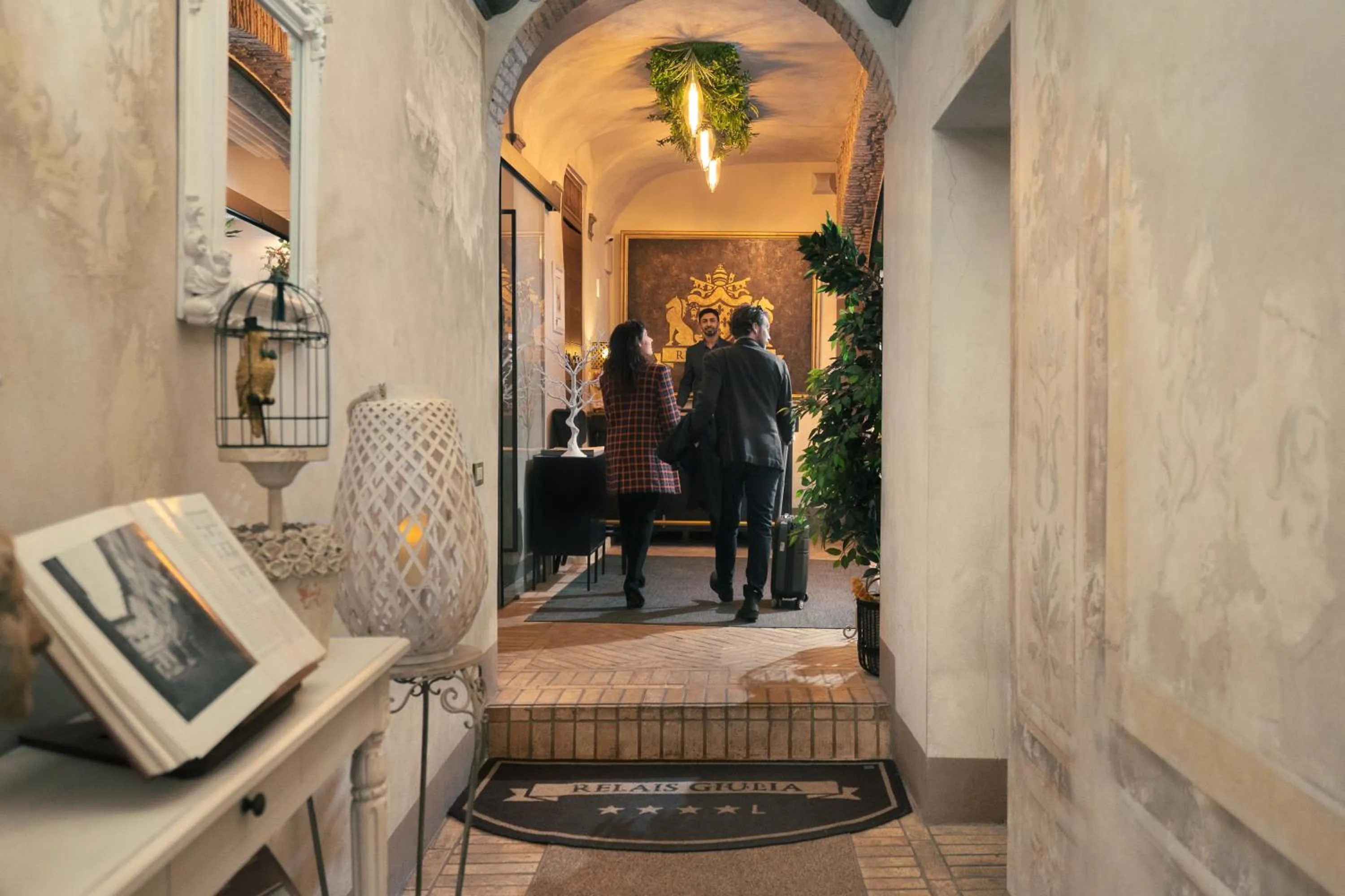 Lobby or reception in Relais Giulia