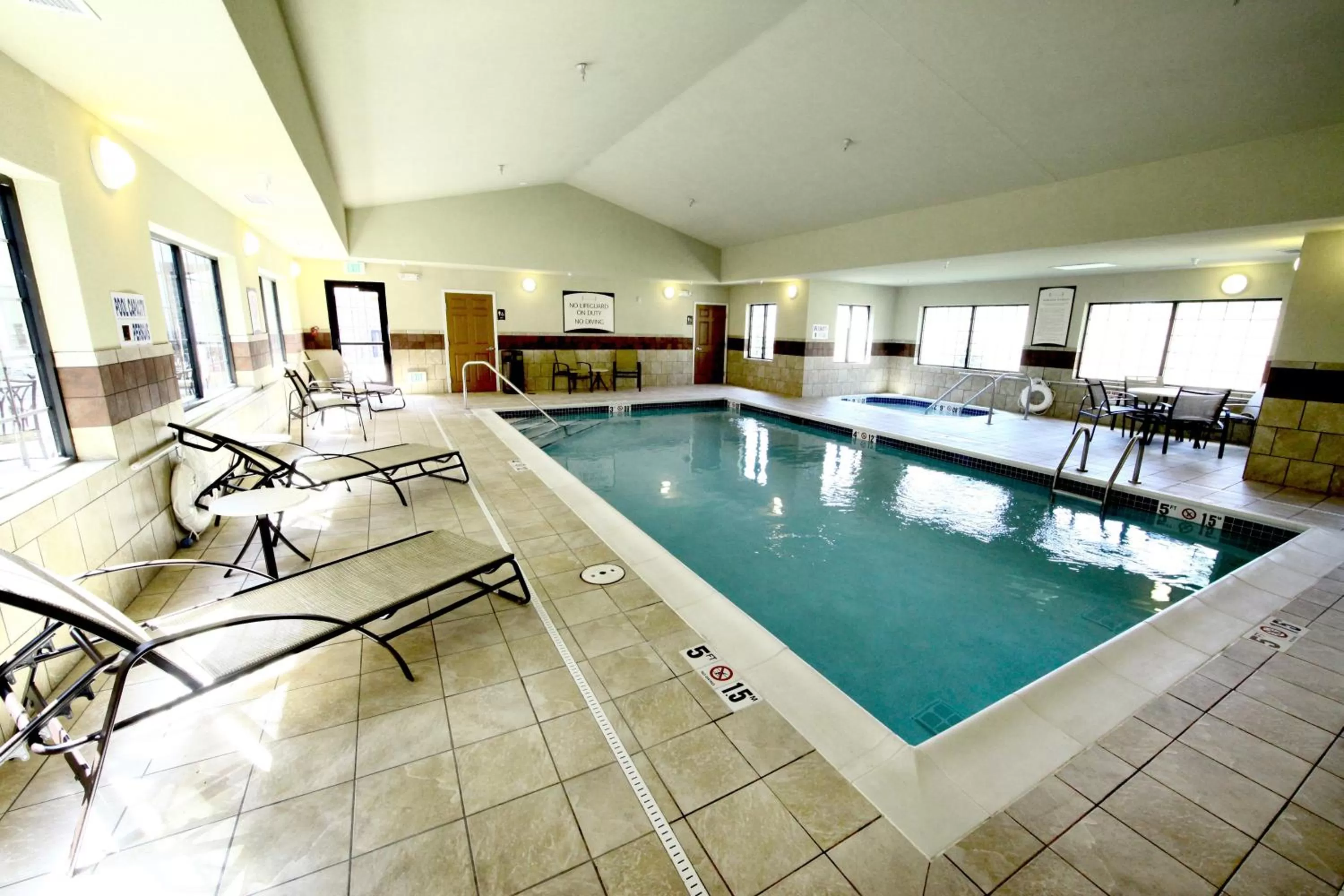 Swimming pool in Staybridge Suites Minot by IHG