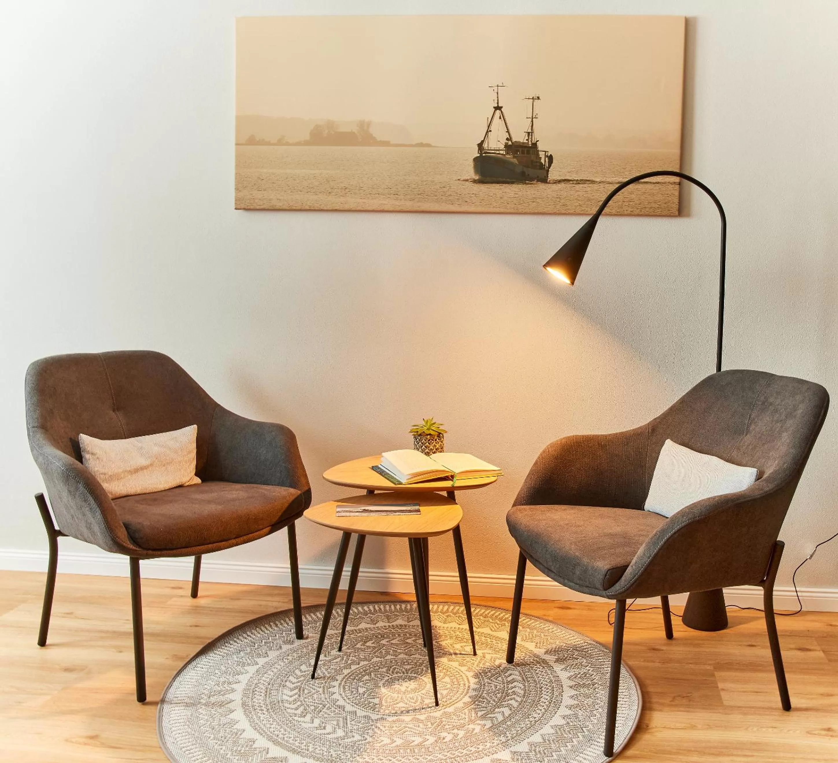 Seating area in Schlei Hotel