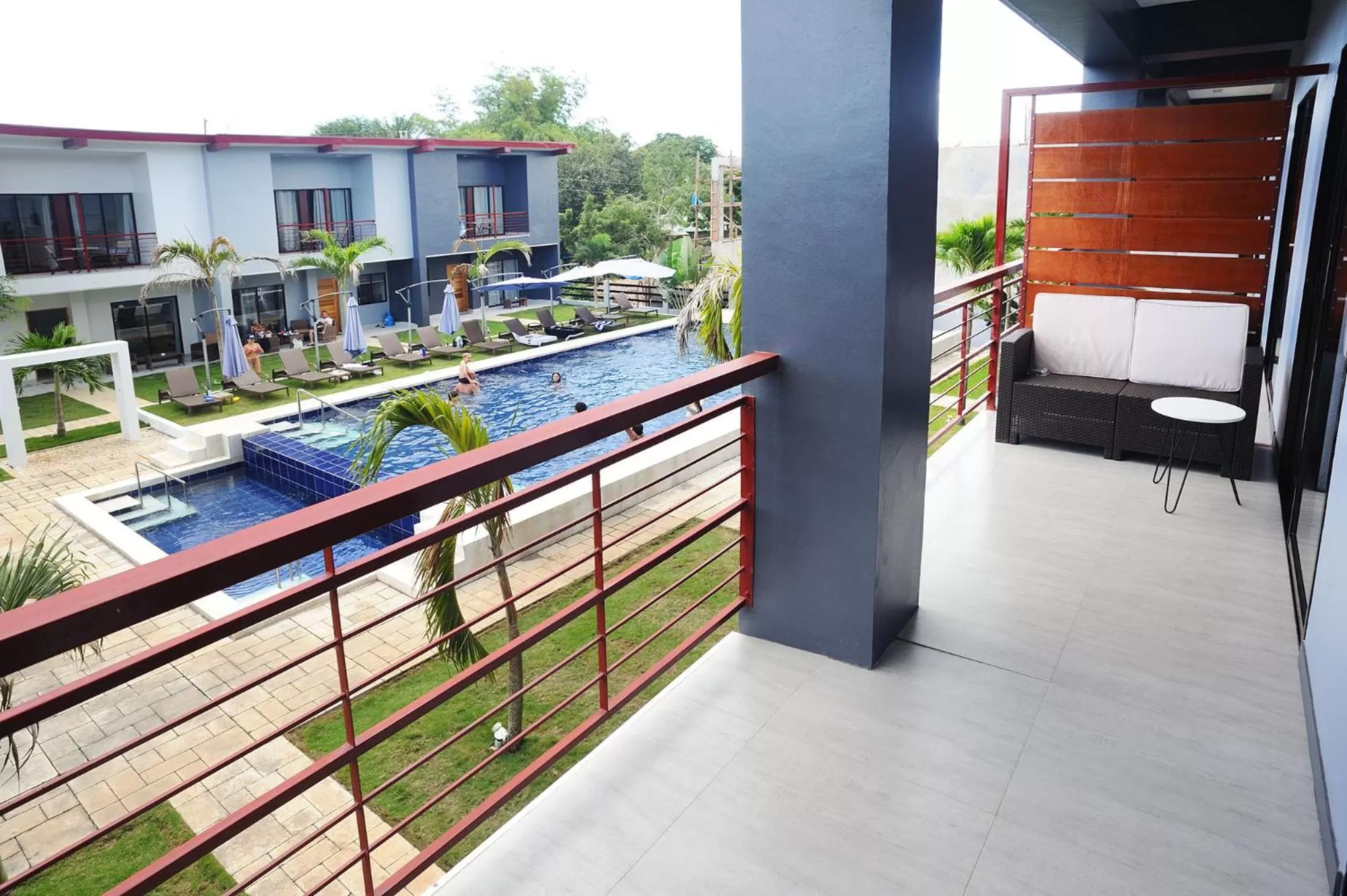 Balcony/Terrace, Bed in Tamarind