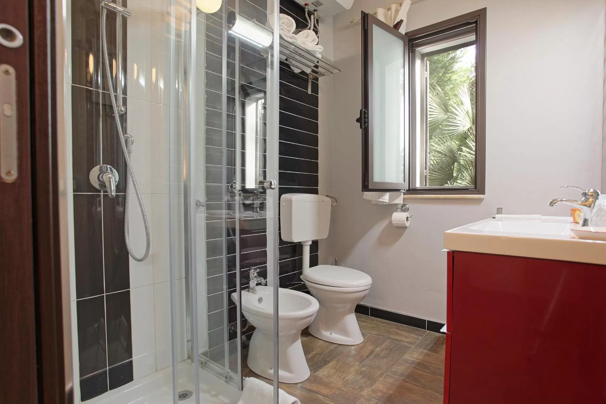 Bathroom in B&B Villa del Sole Relais