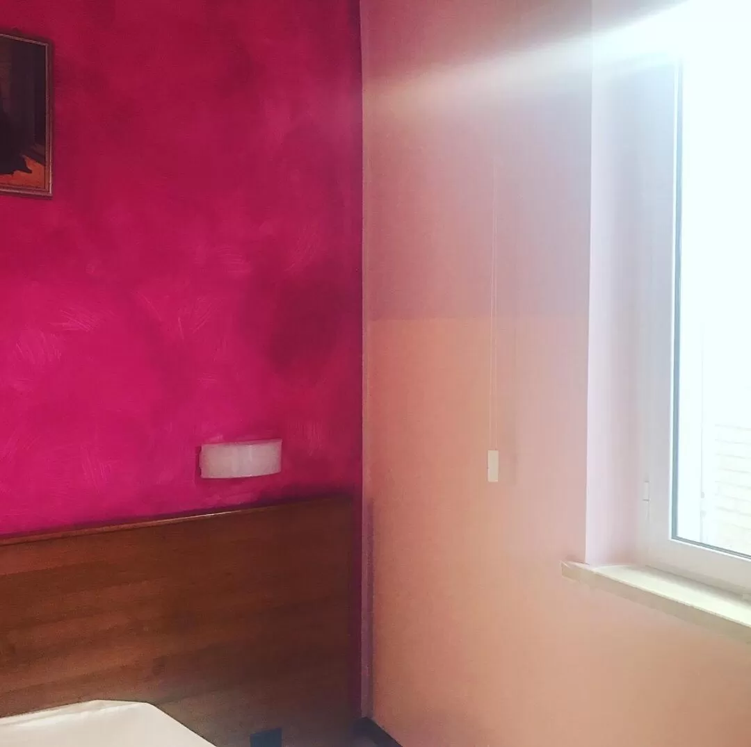 Bed in Hotel Pellegrino E Pace