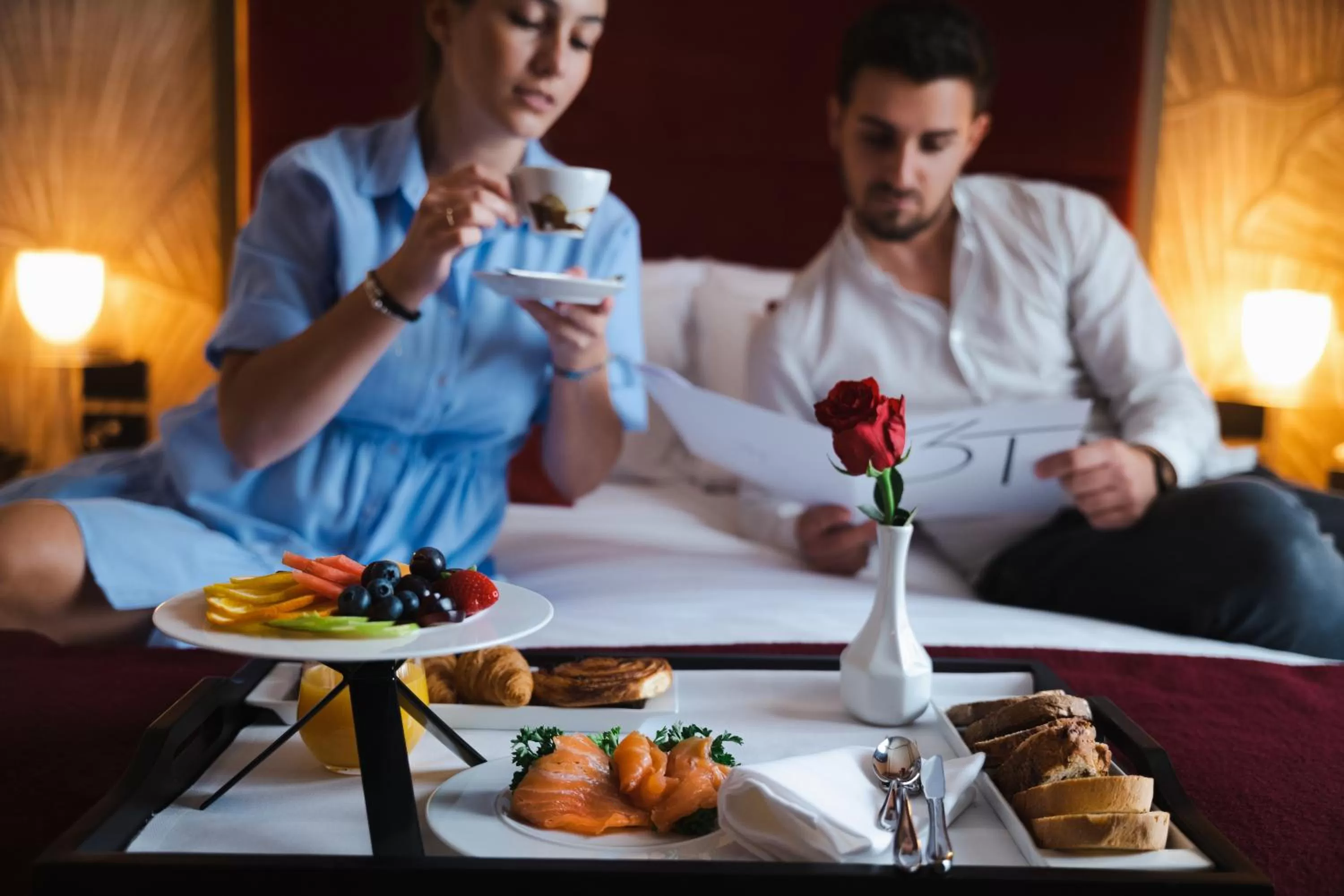 Food and drinks in 3T Boutique Hotel