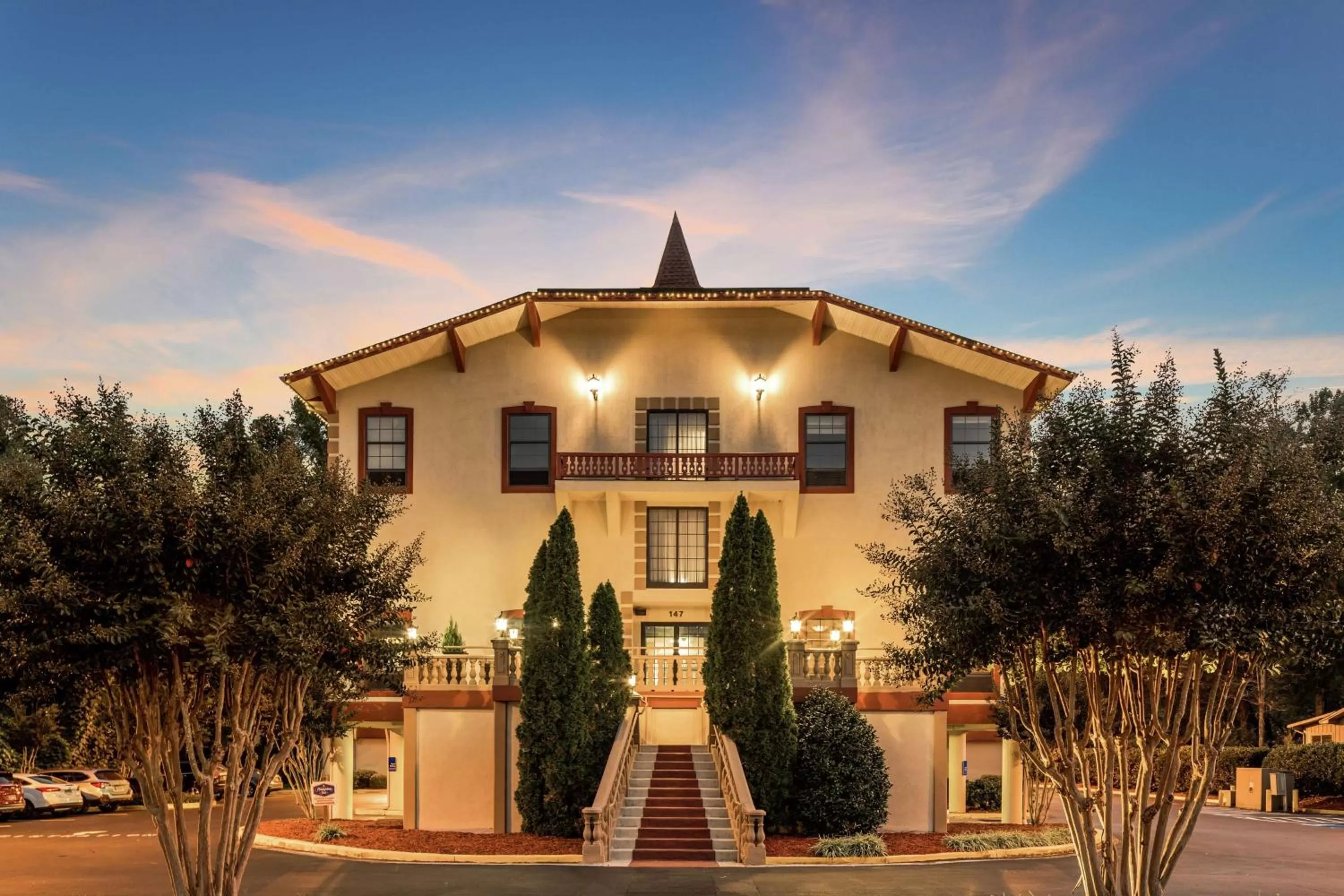 Property building in Hampton Inn Helen