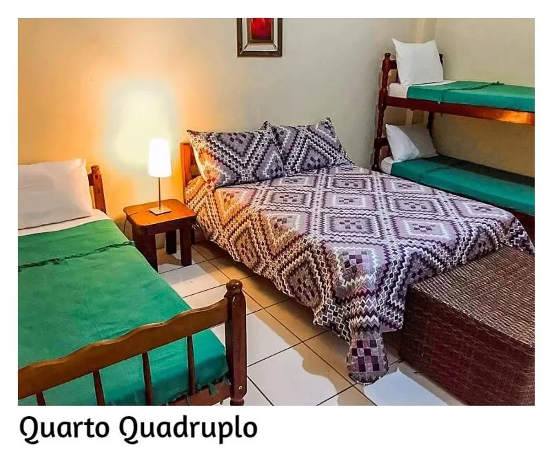 Bed in Pousada Porto Búzios