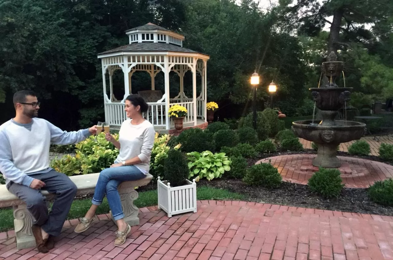 Patio in Kirkwood Inn