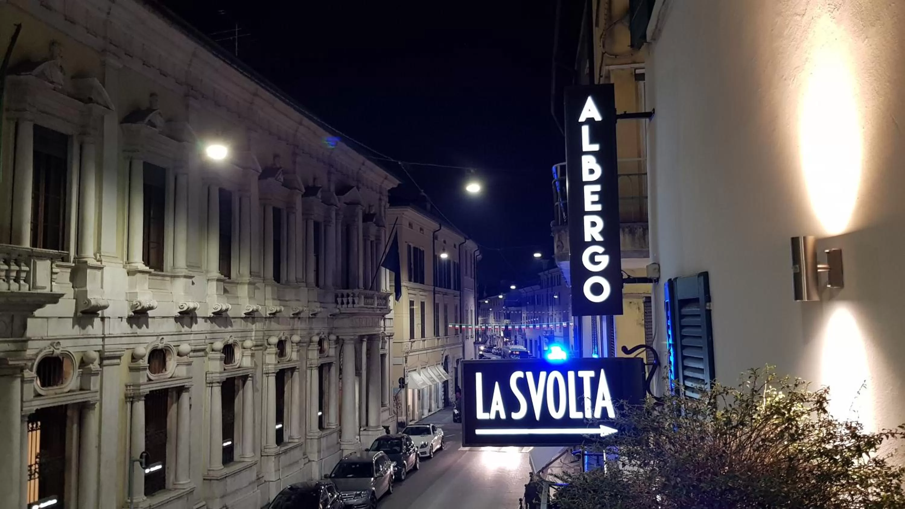 On site in Albergo la Svolta