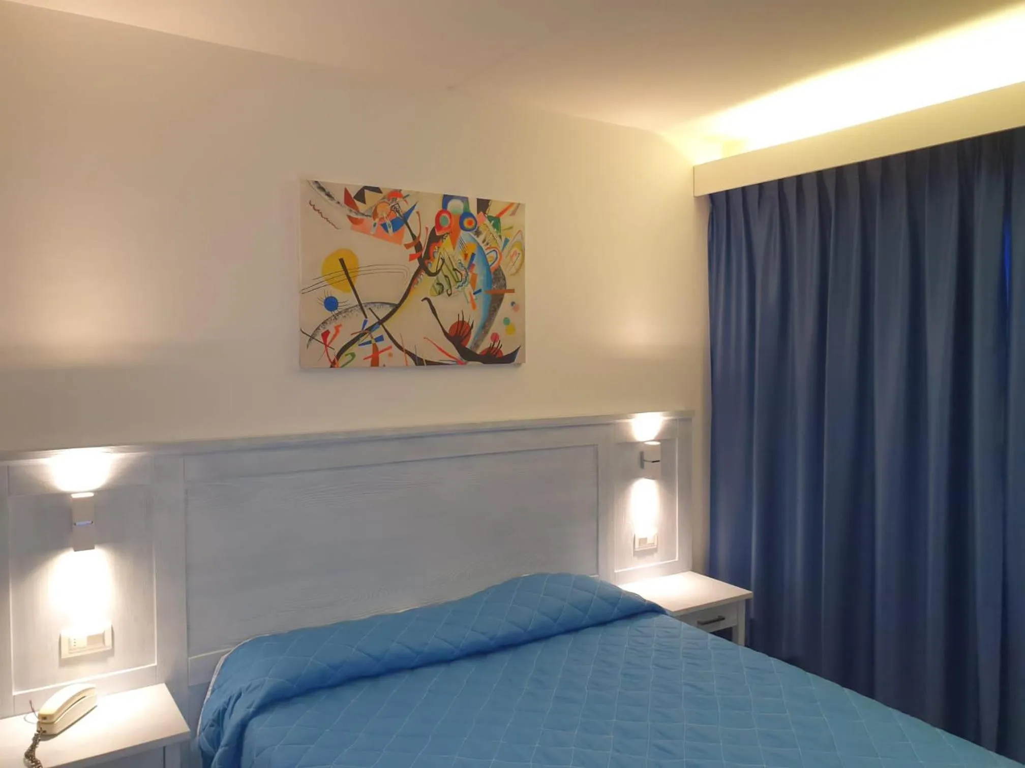 Bedroom, Bed in Hotel Le Tre Isole