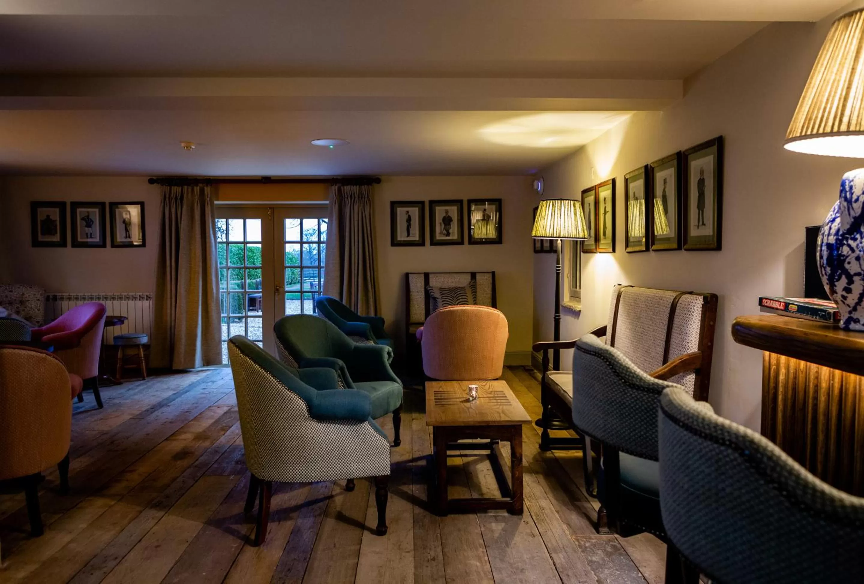 Communal lounge/ TV room in The Barnsdale, Rutland