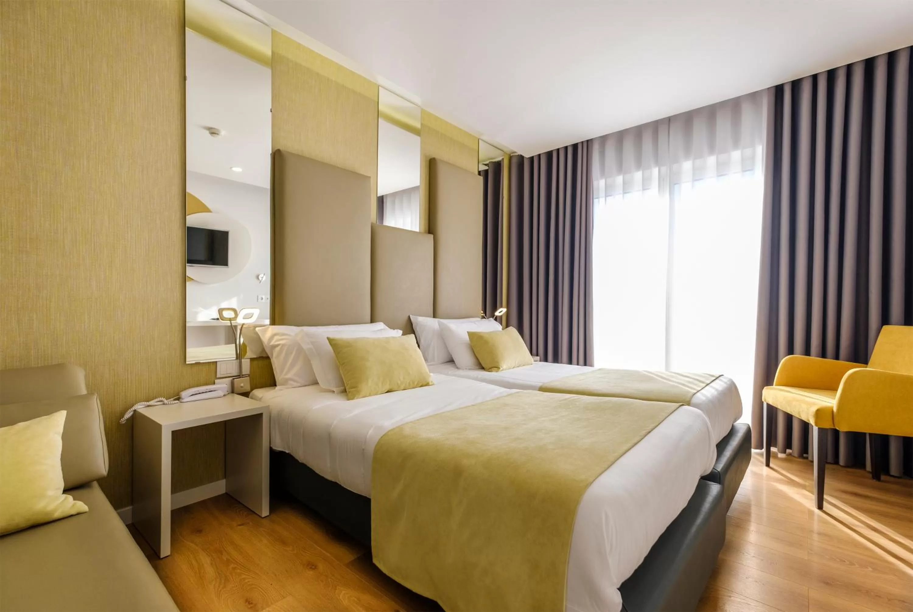 Decorative detail, Bed in Hotel Rosa Mística by Umbral