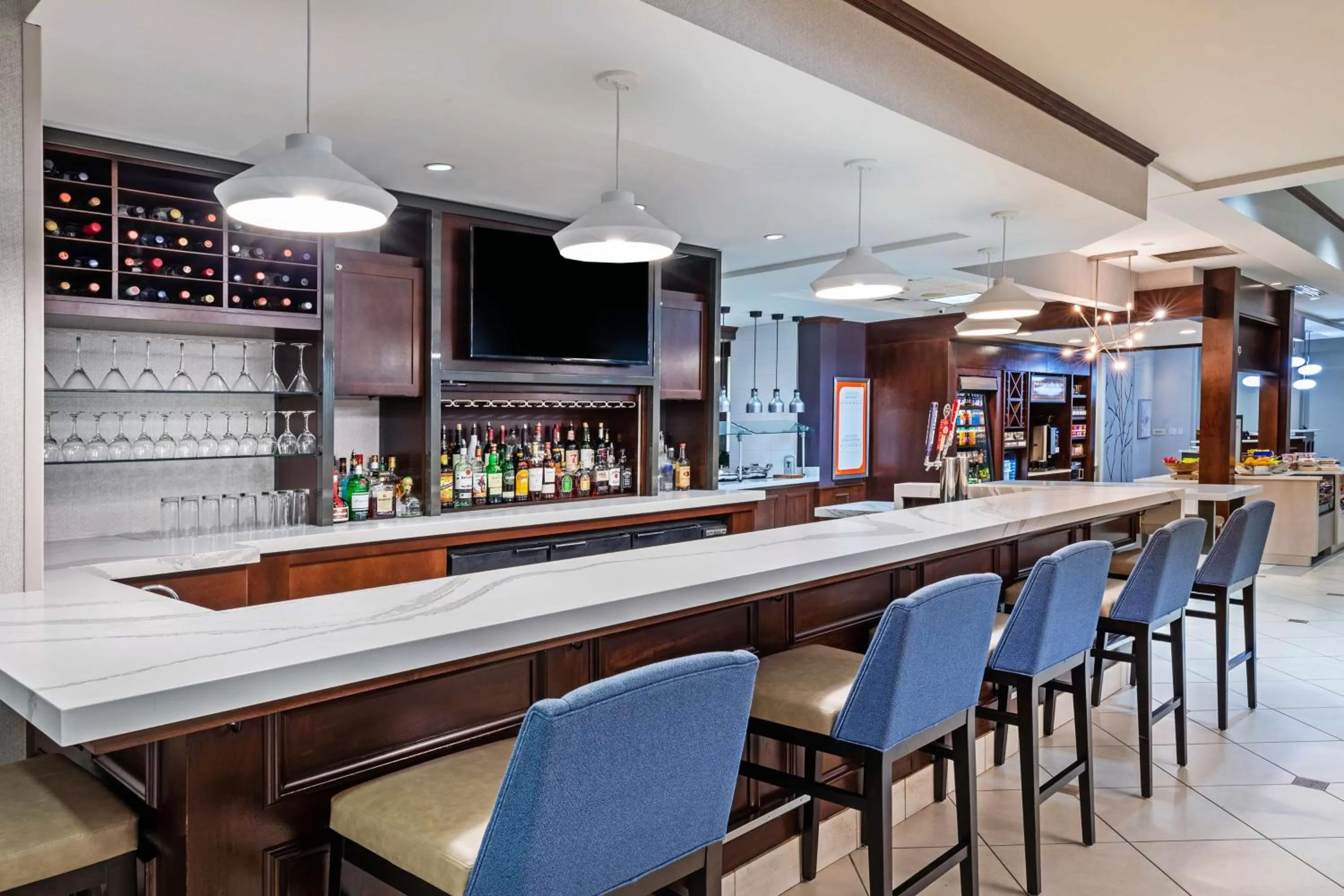 Lounge or bar in Hilton Garden Inn Aiken