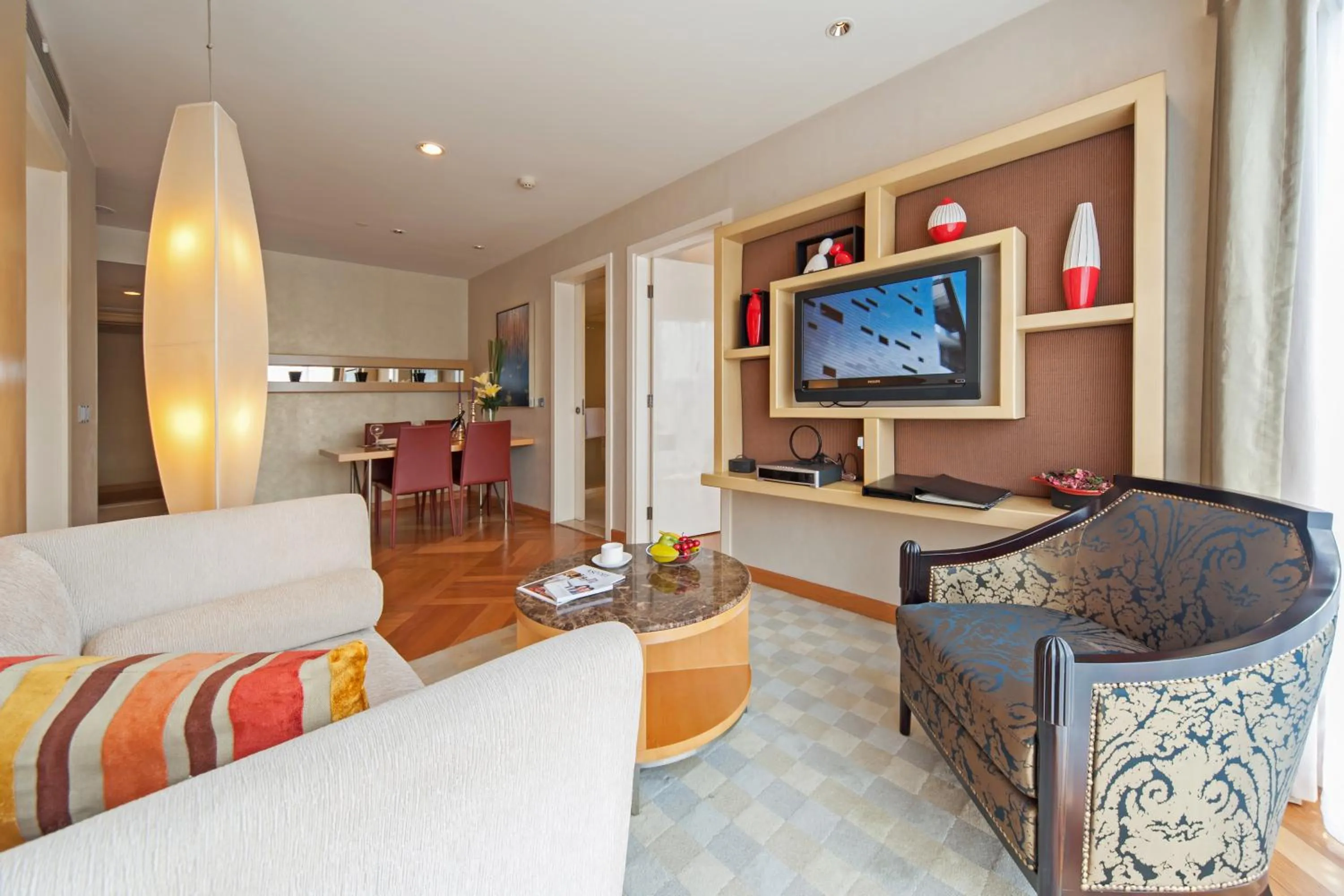 Seating area in Ascott Guangzhou