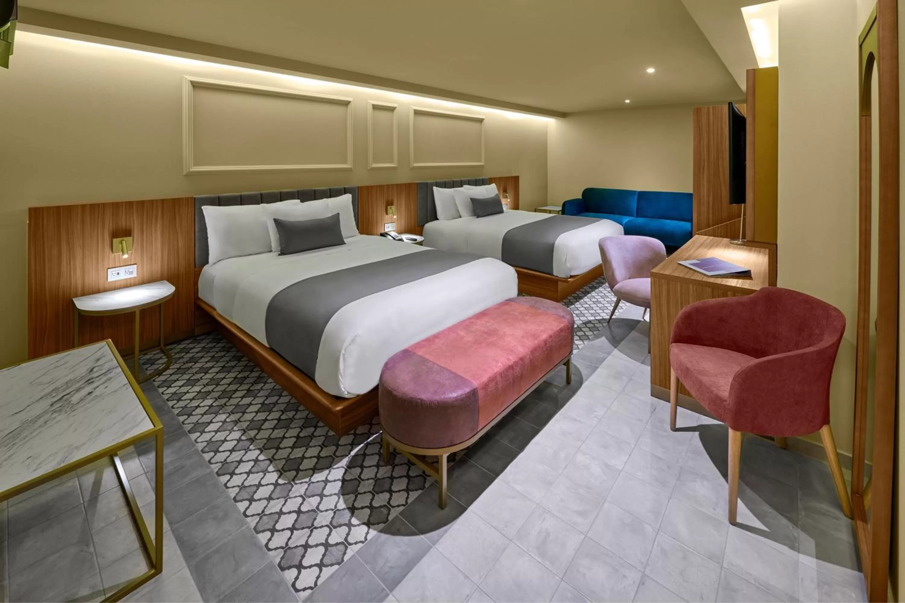 Bedroom, Bed in City Centro by Marriott San Luis Potosi