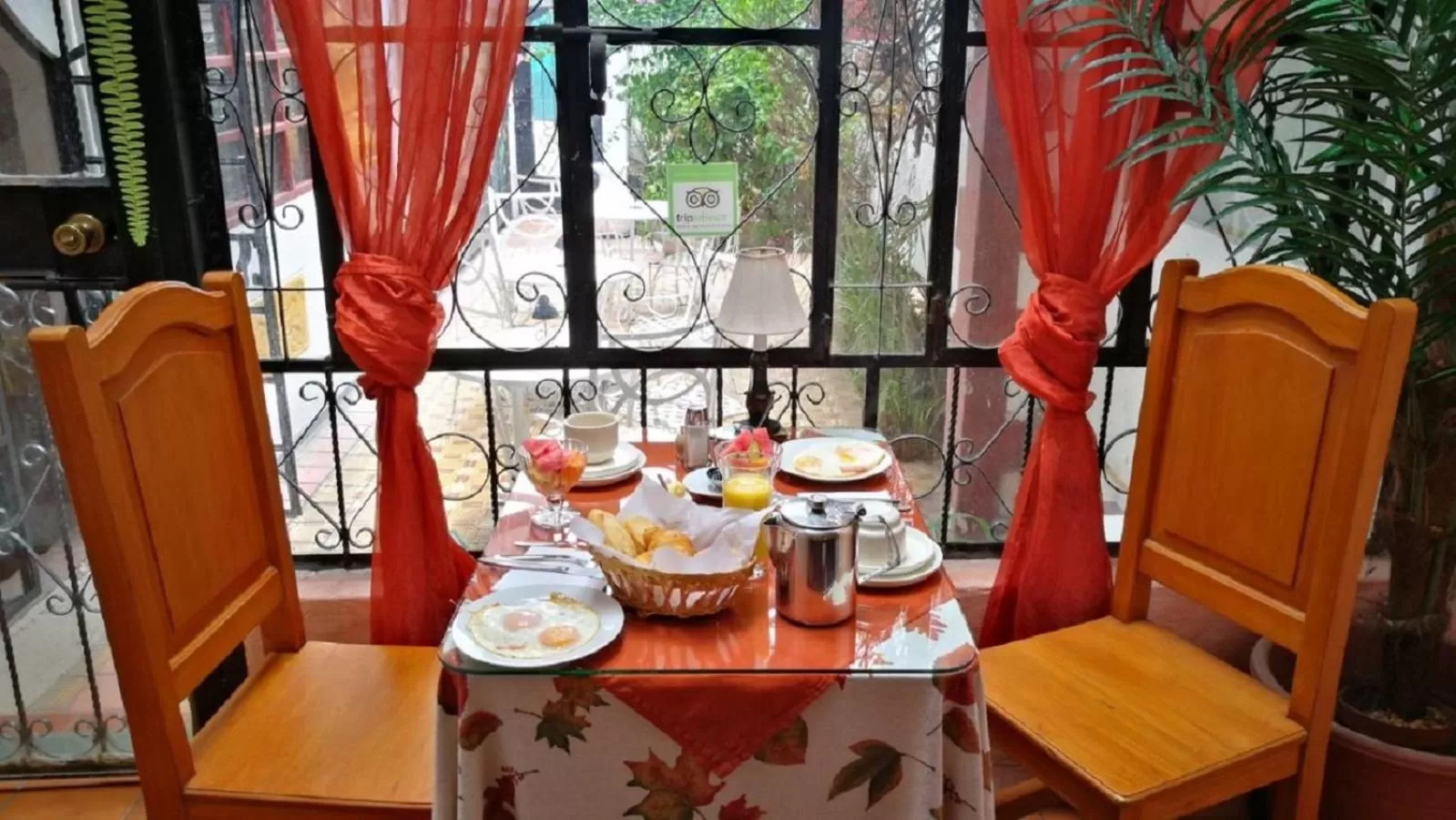 Patio in Boutique Hotel Antinea