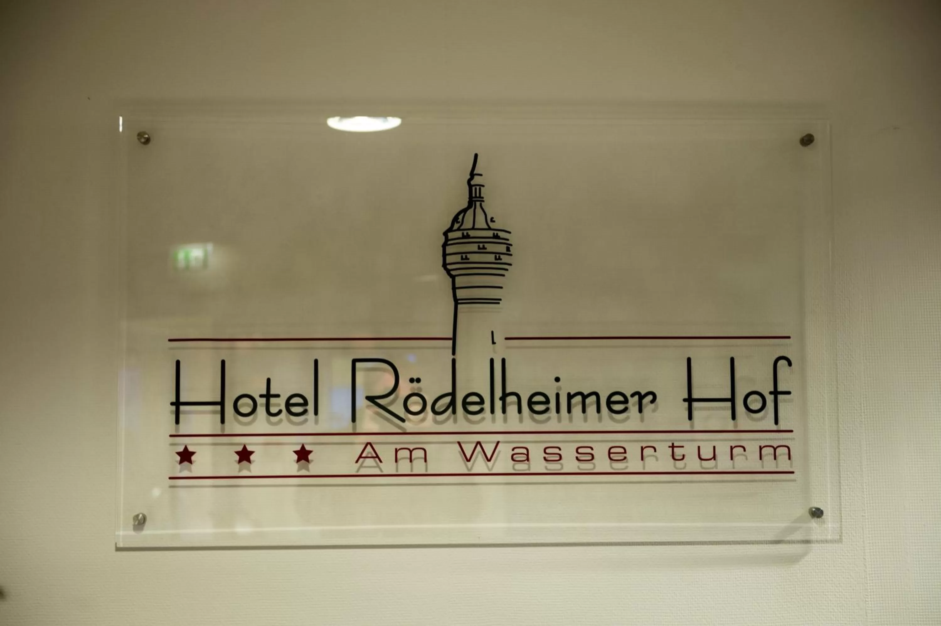 Logo/Certificate/Sign in Hotel Rödelheimer Hof - Am Wasserturm