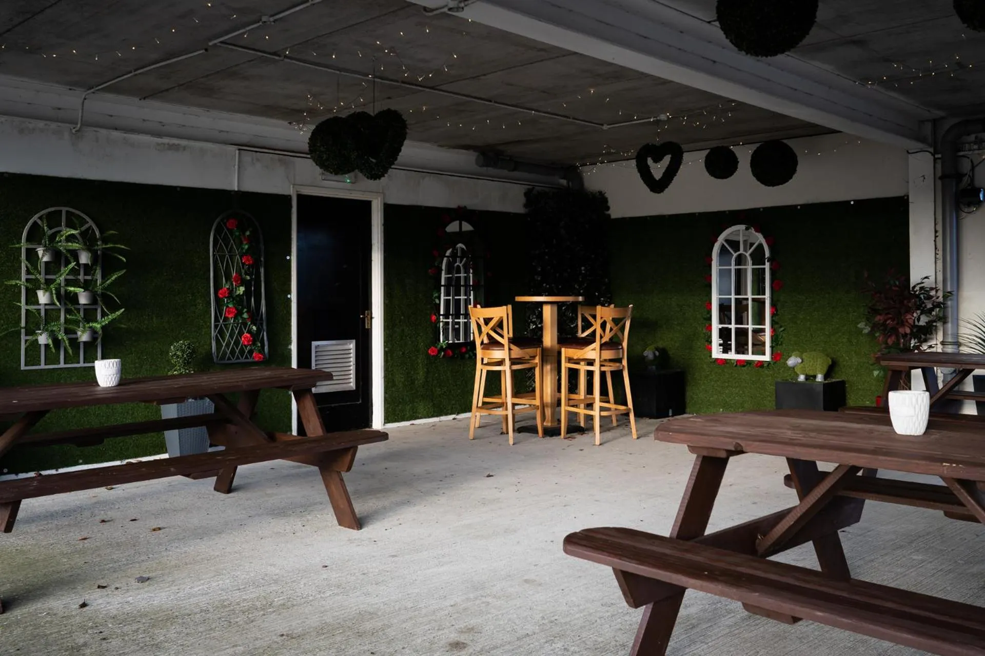 Patio in Ballyrobin Hotel