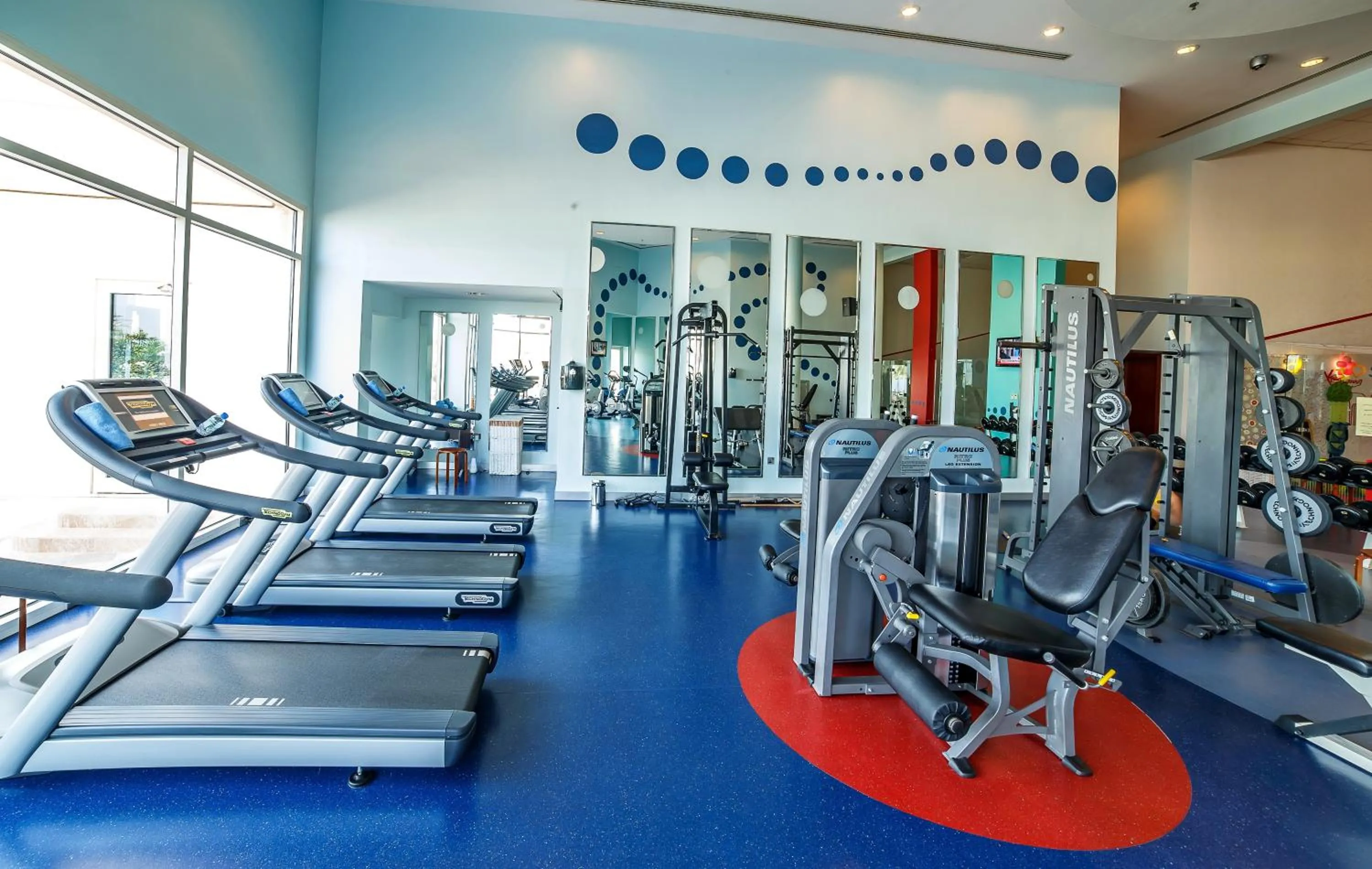 Fitness centre/facilities in Danat Jebel Dhanna Resort