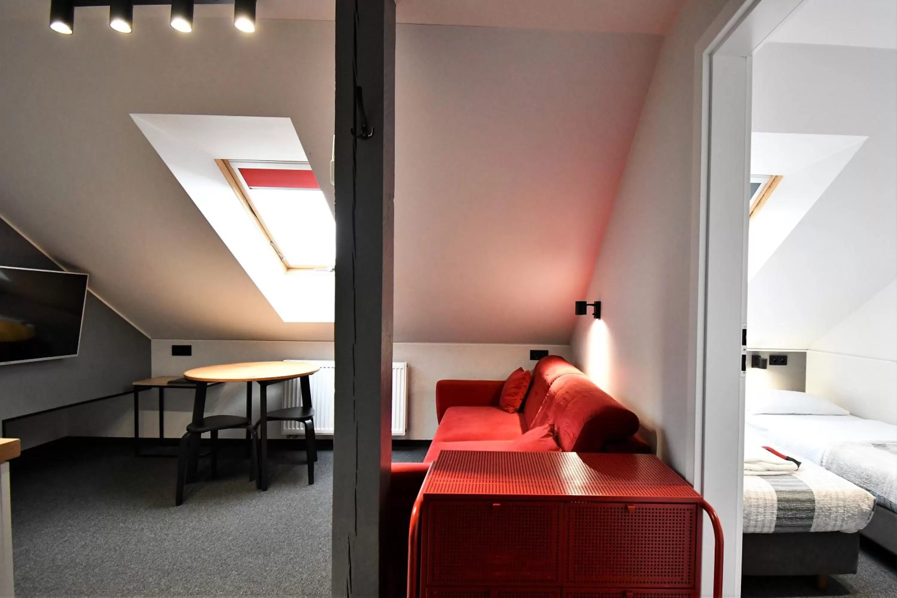 Bed in Sleepinn Gdansk Airport