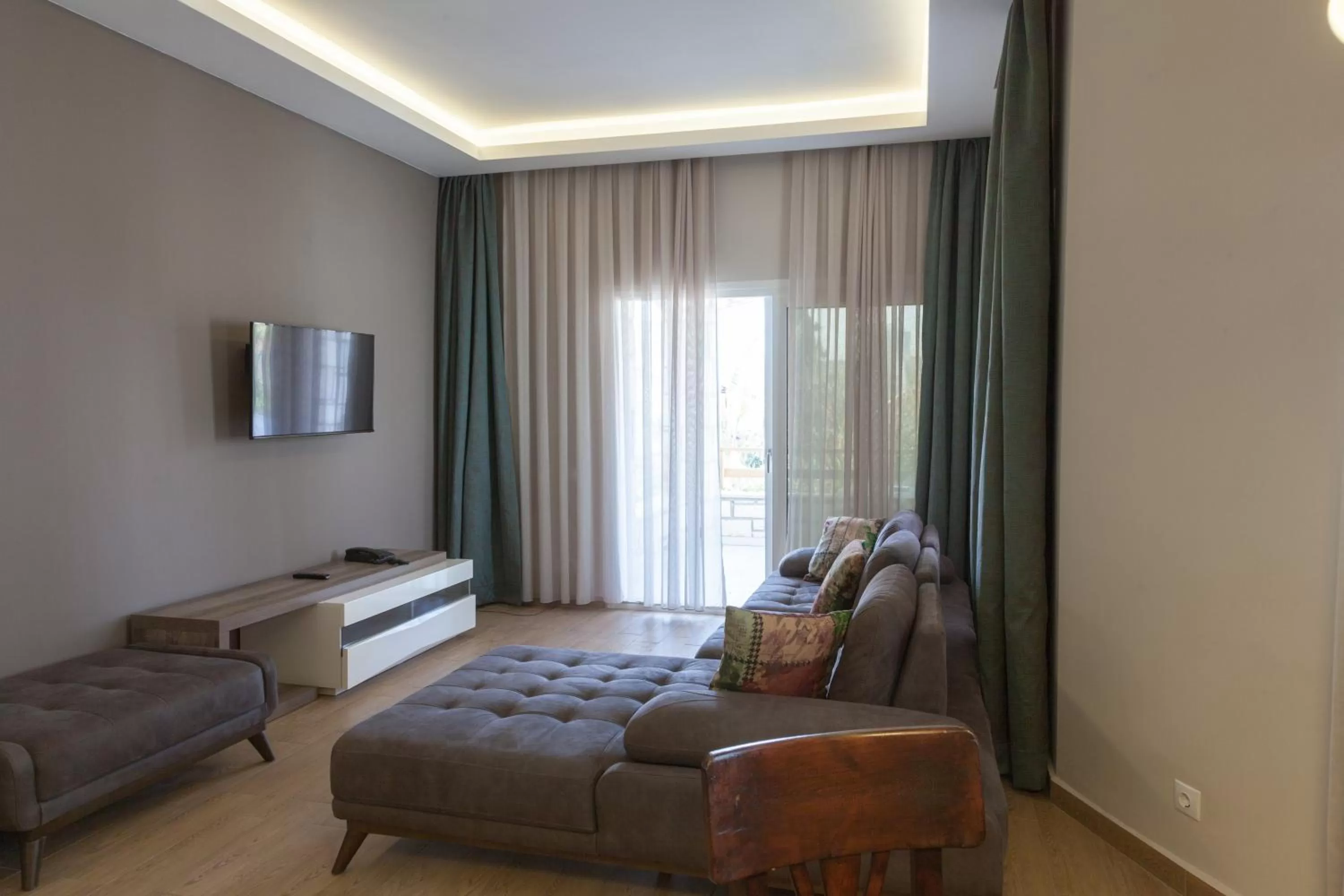 Living room in Sun Garden Apart Hotel