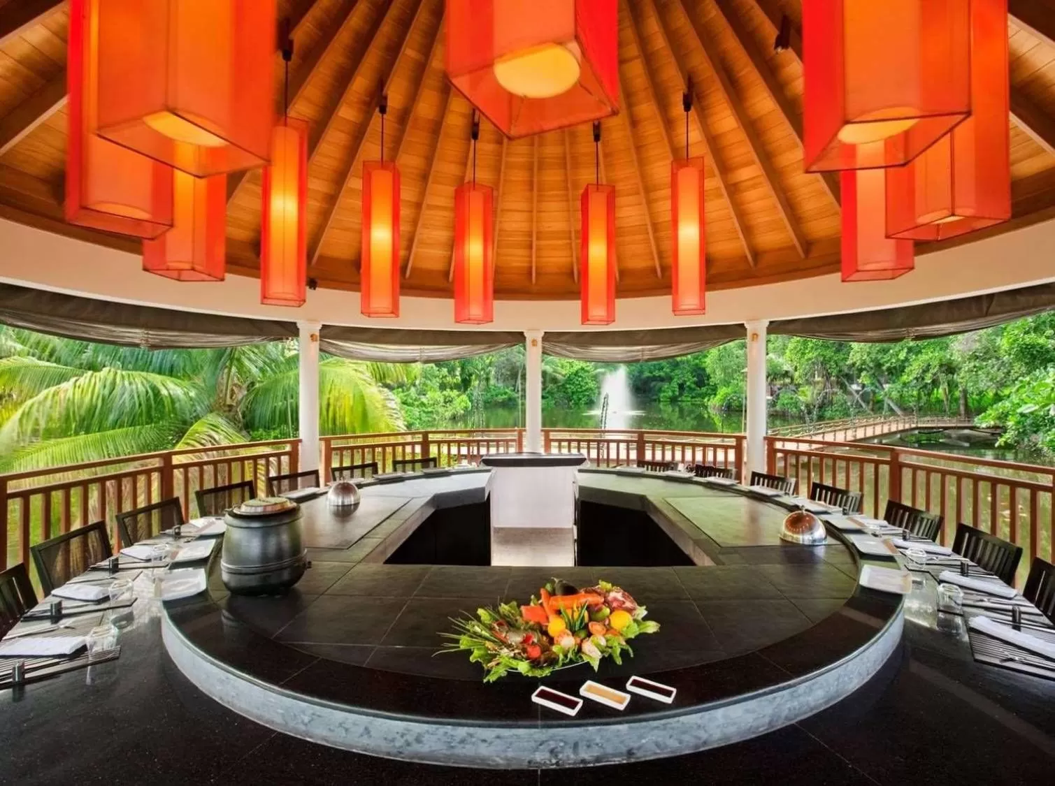 Restaurant/places to eat in Hilton Seychelles Labriz Resort & Spa
