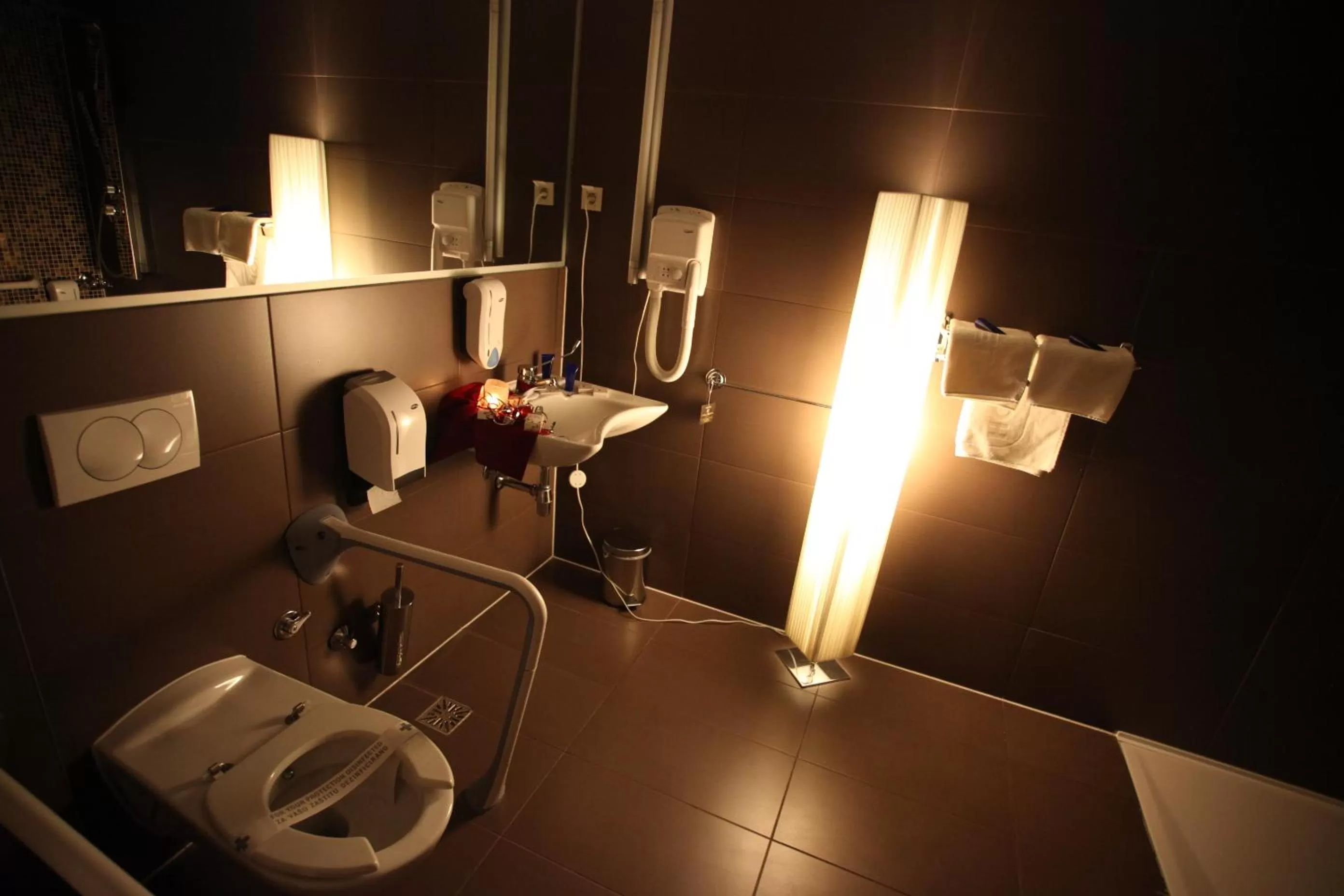 Toilet in Hollywood Hotel