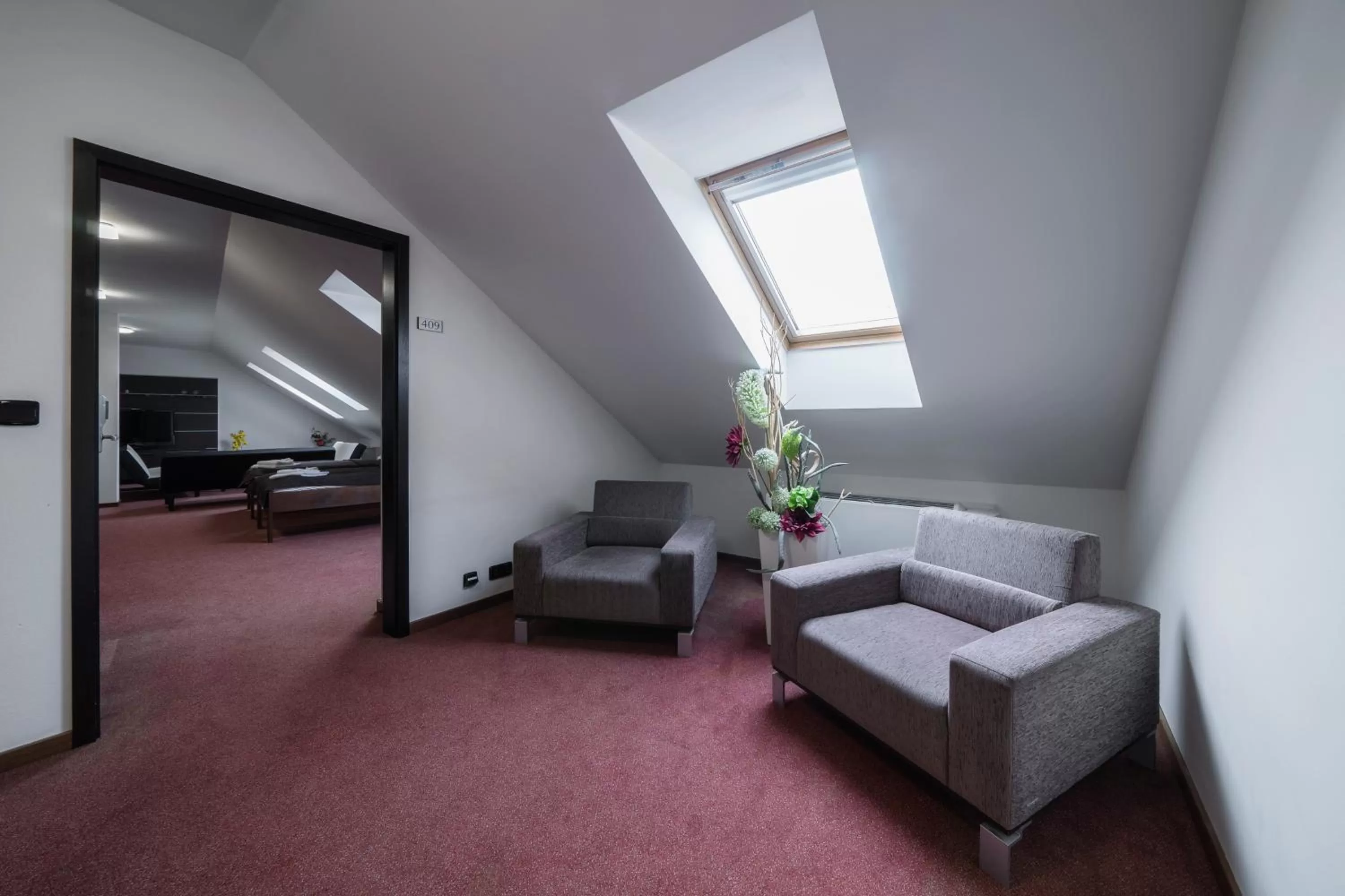 Living room in Hotel Astory Plzeň