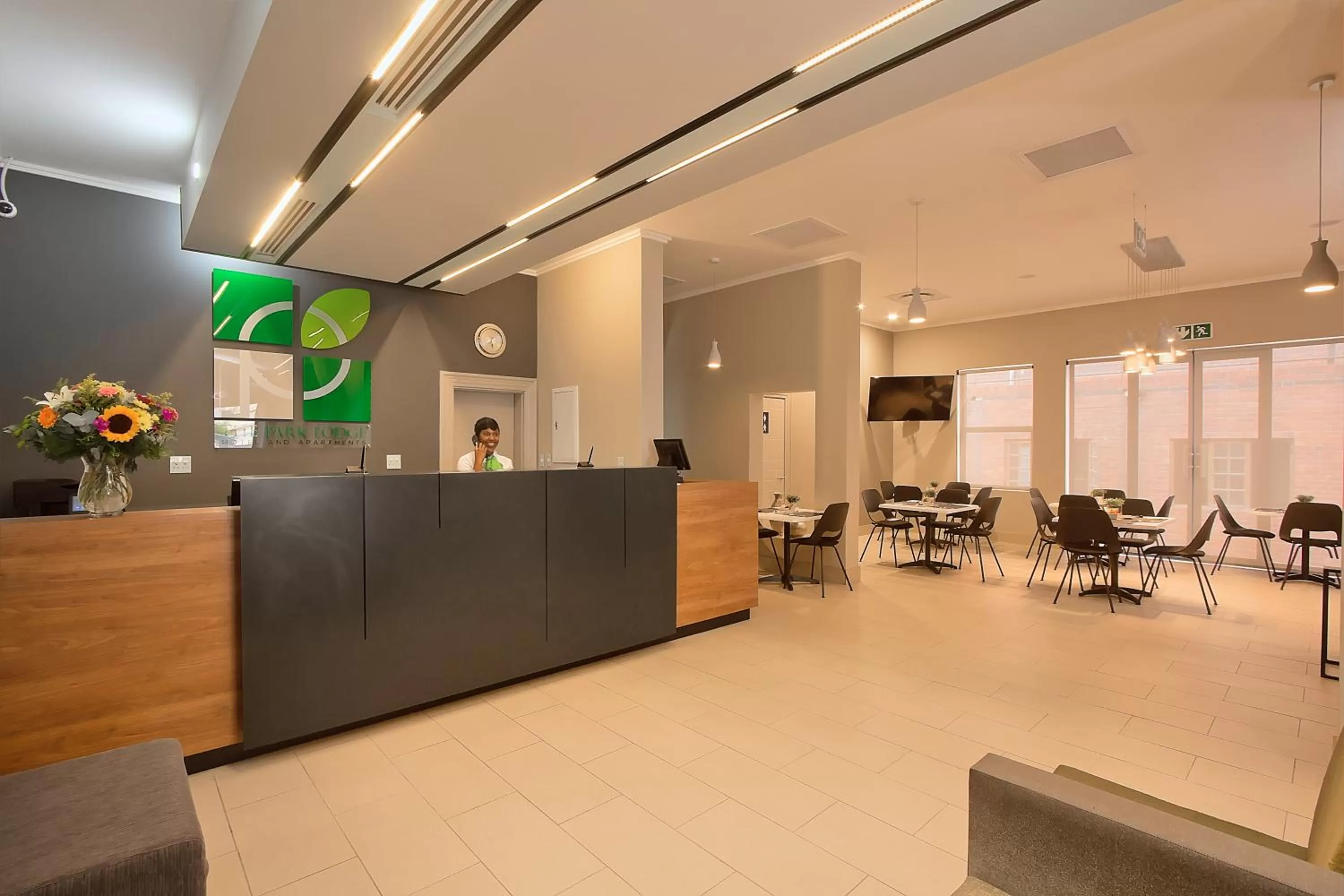 Lobby or reception in The Park Lodge Hotel