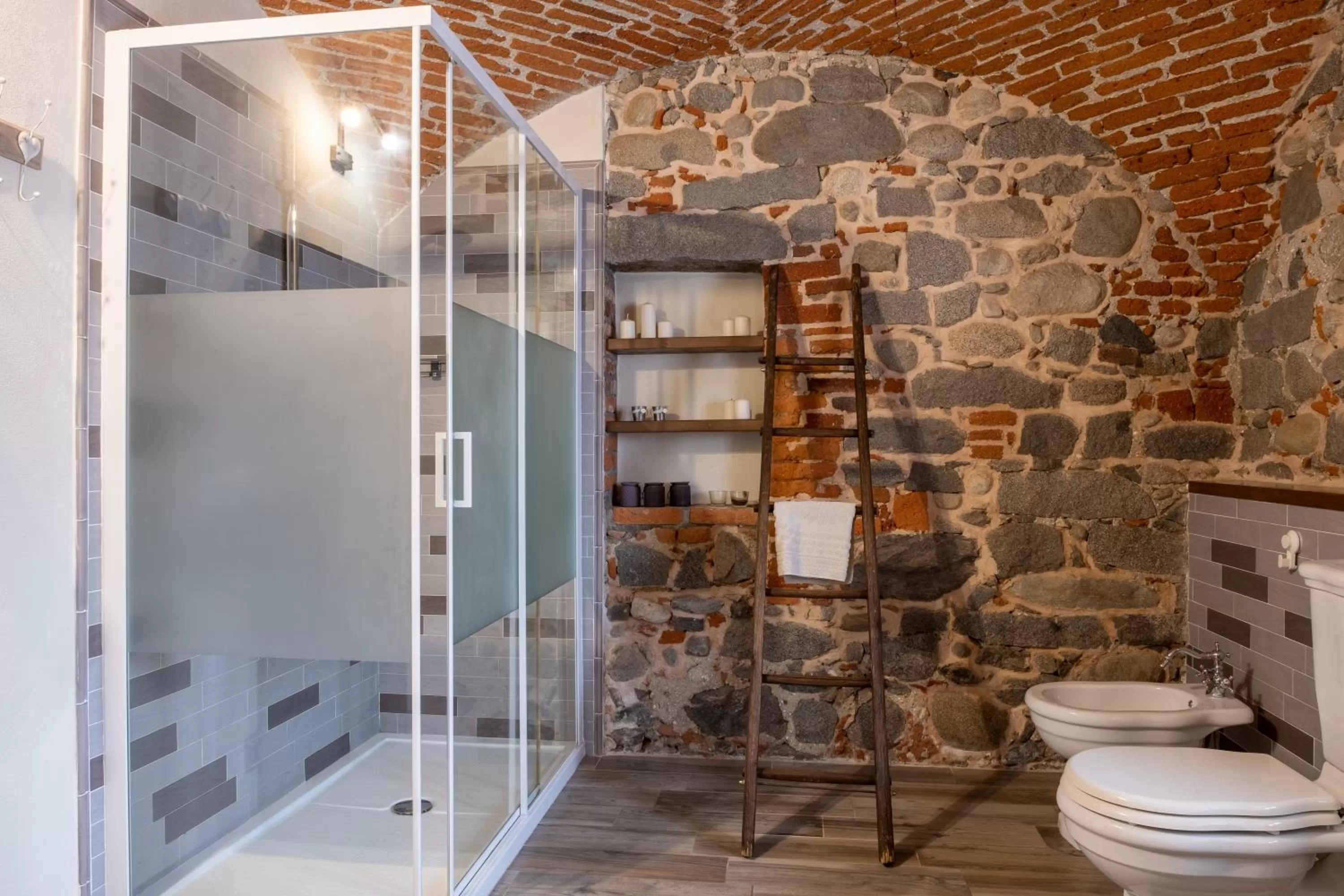 Bathroom in B&b Il Cortile