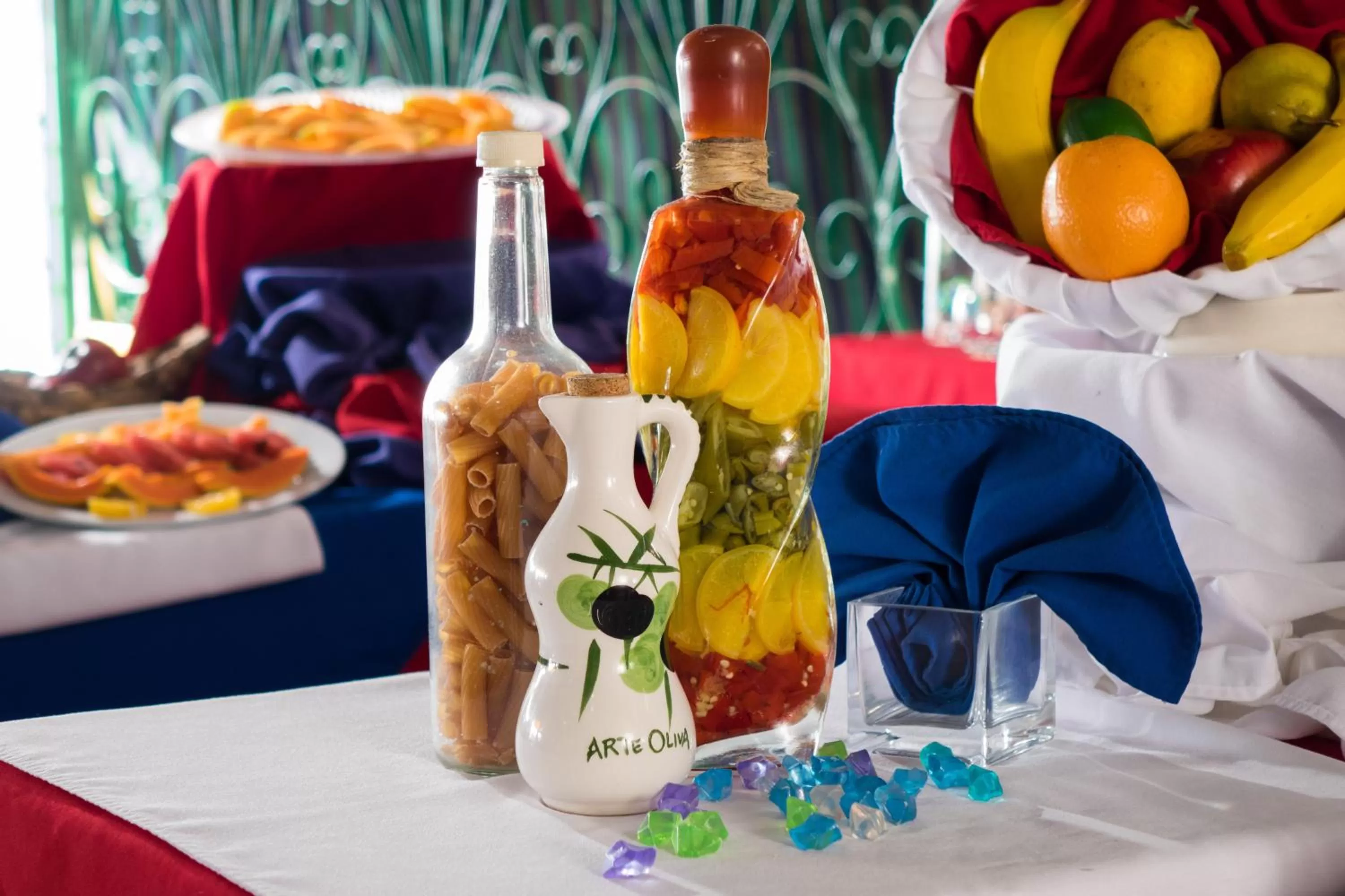 Food in Legends Beach Resort