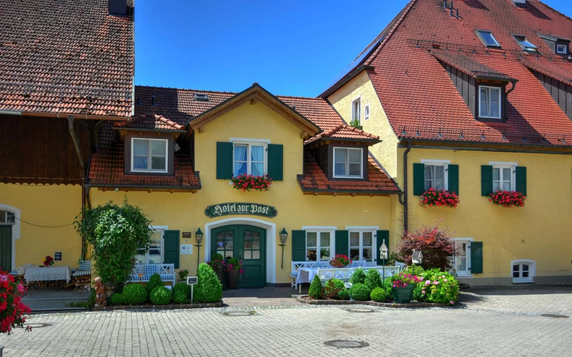 Facade/entrance in Boutique Hotel POST ANDECHS