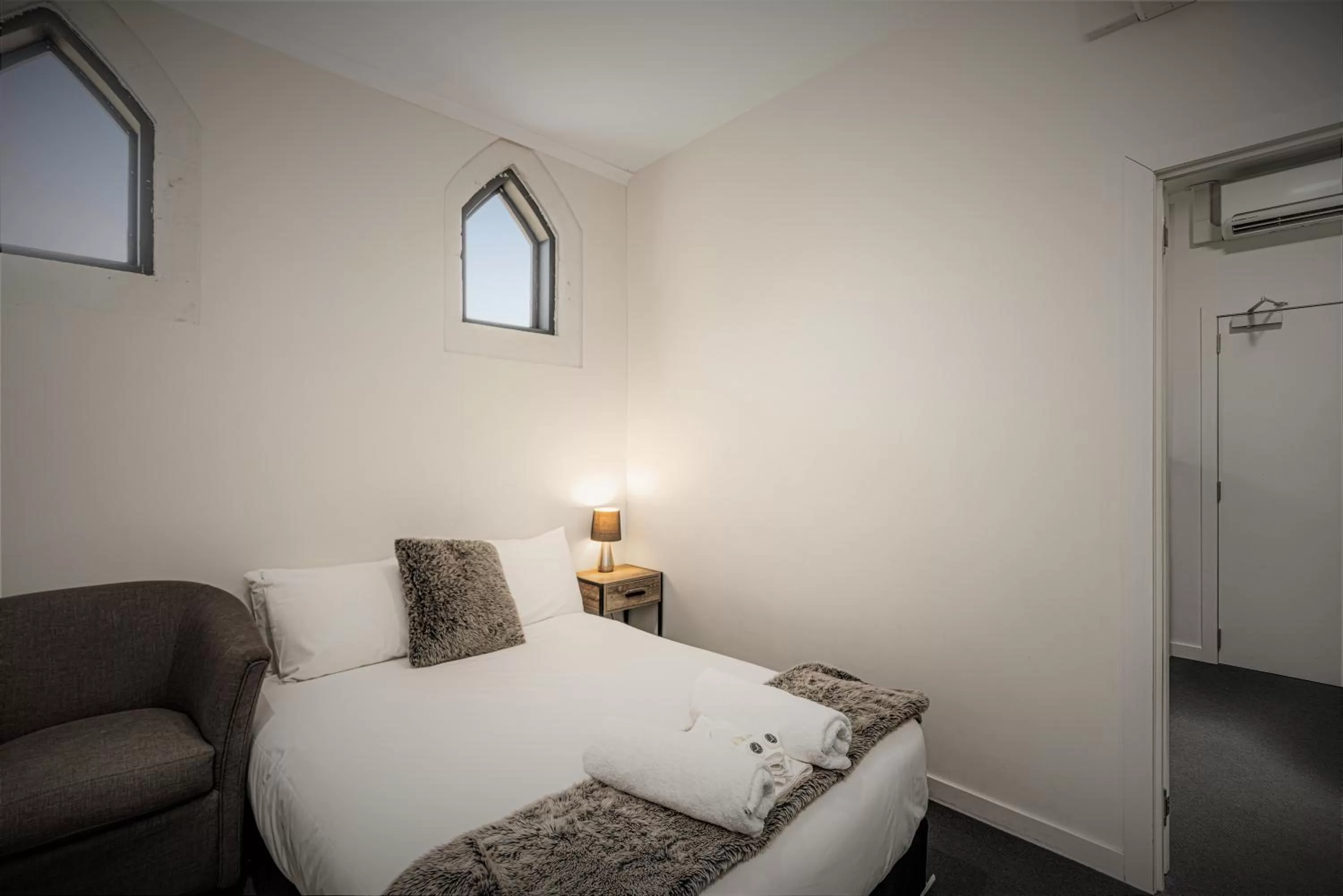 Bed in Kryal Castle Ballarat