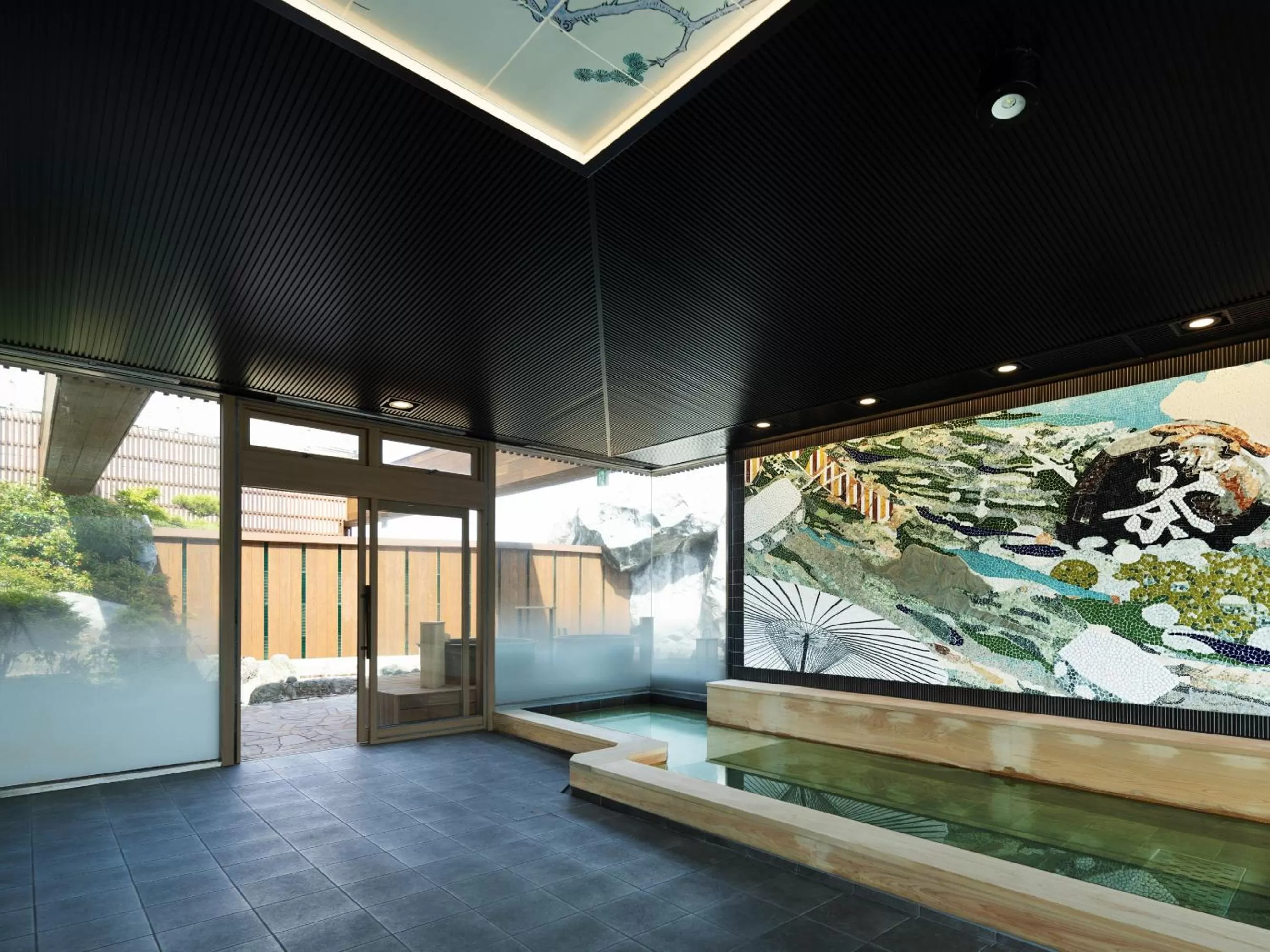 Public Bath in Hotel Sakura Ureshino