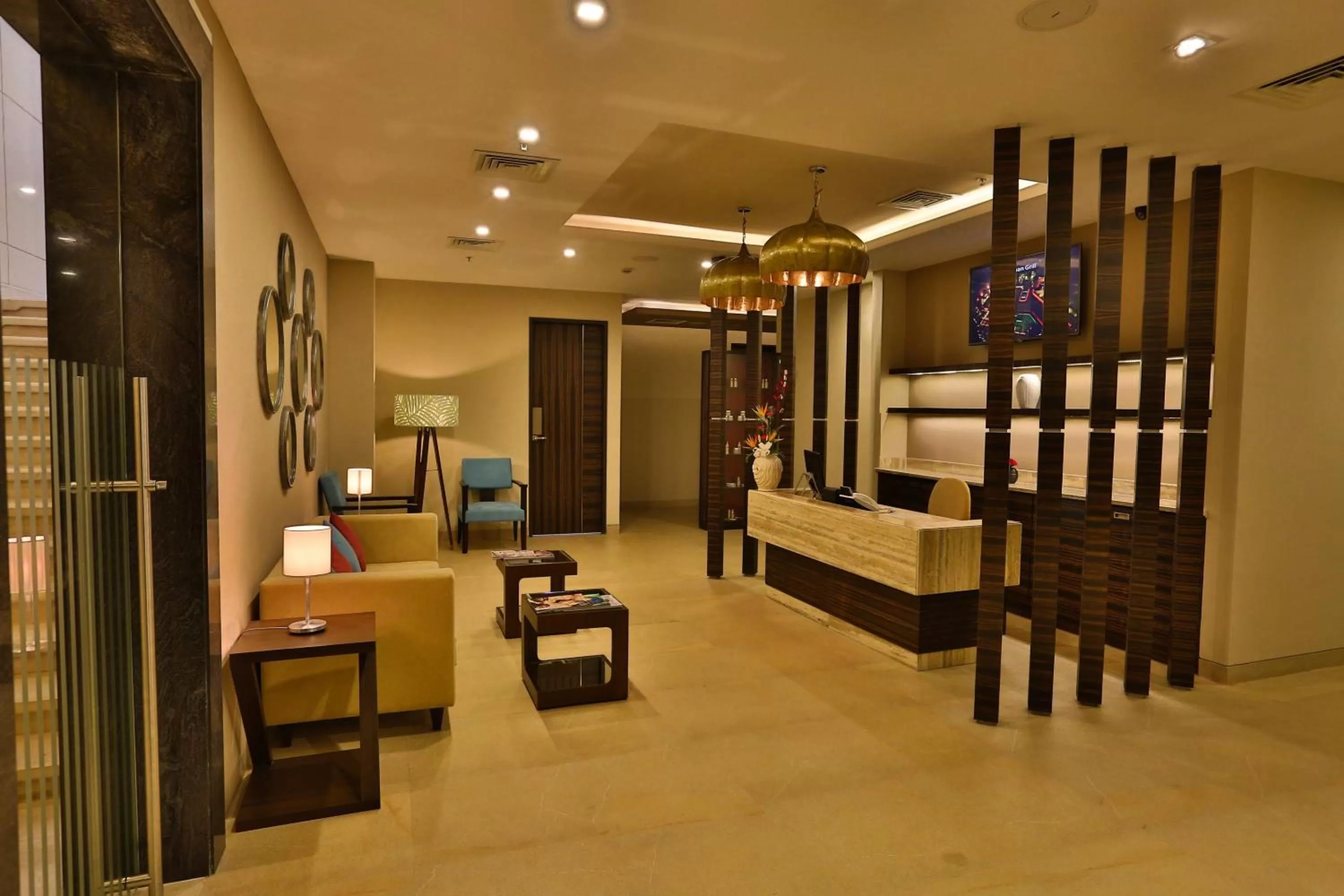 Lobby or reception in The Residency Towers Coimbatore
