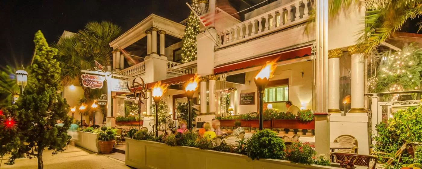 Property building in Casablanca Inn on the Bay