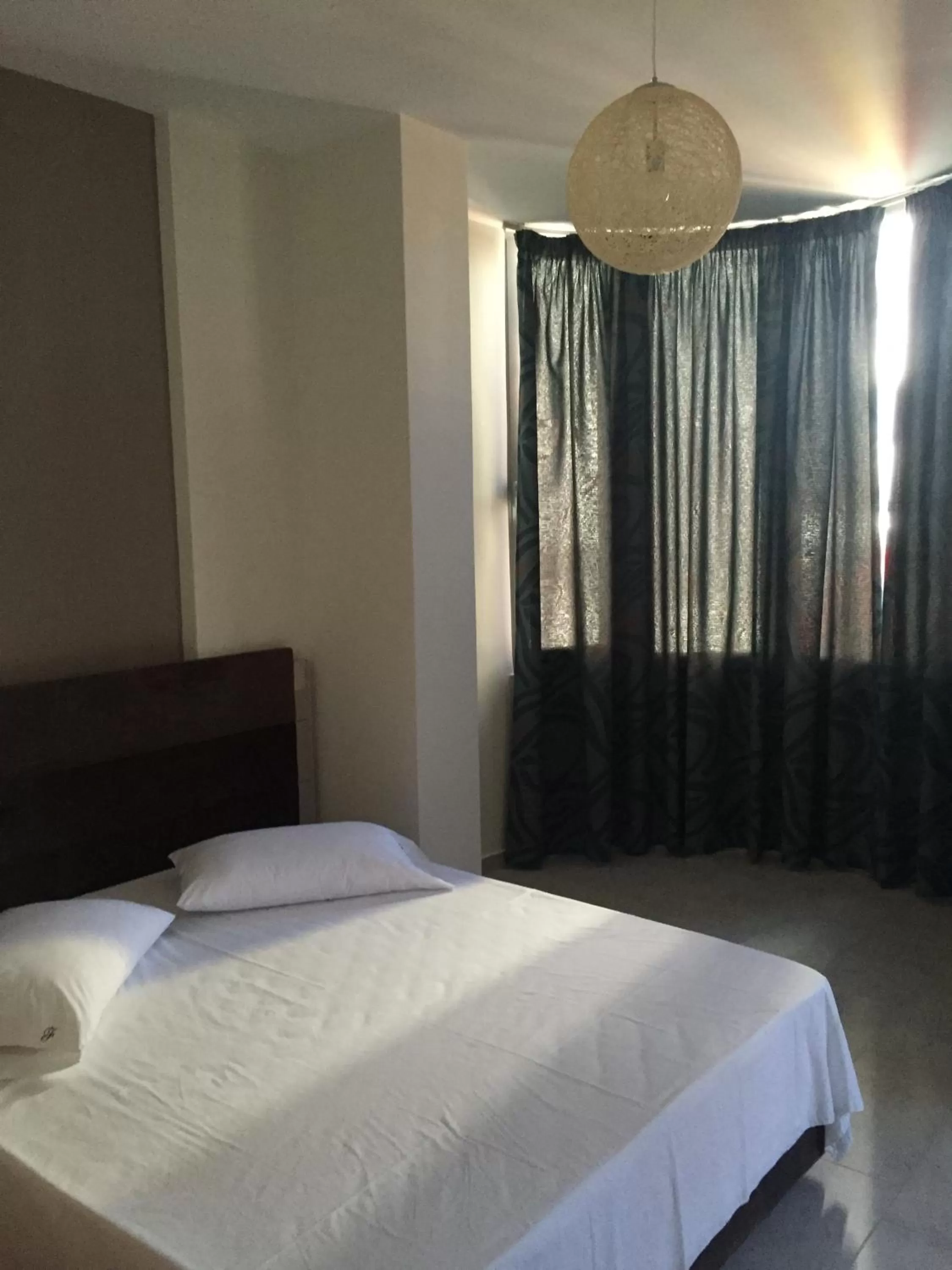 Bed in Fjortes Hotel