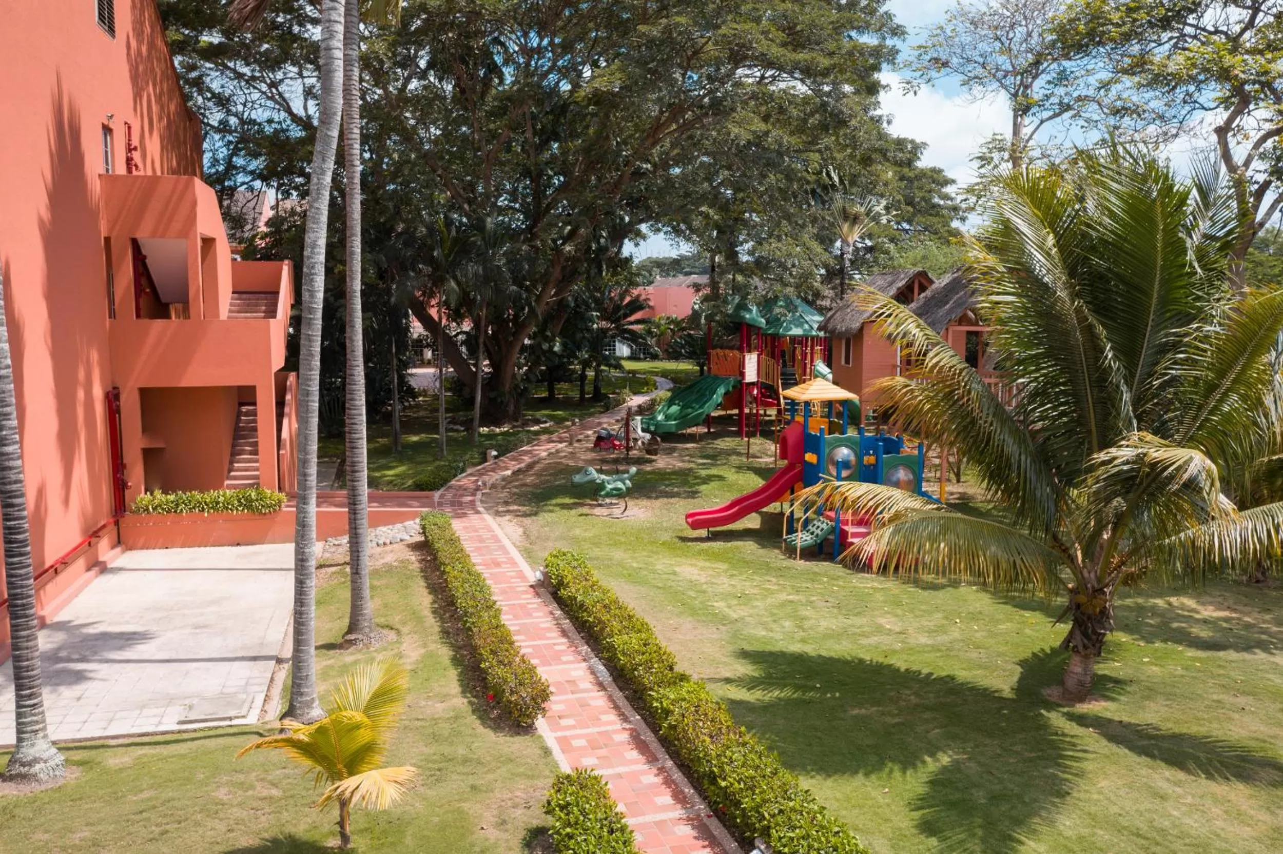 Children play ground in Oro Verde Machala