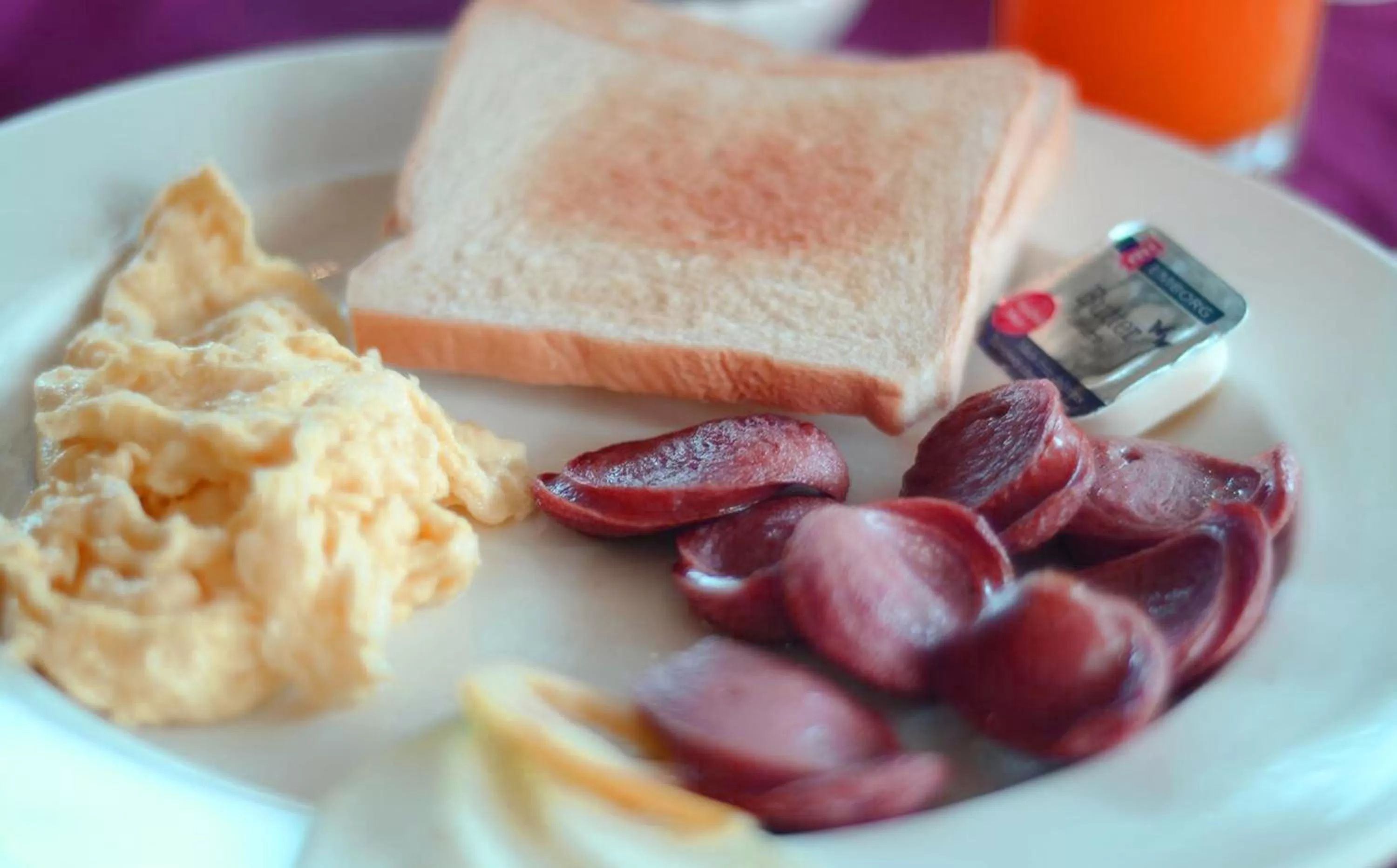 Continental breakfast in Hotel Fleuris