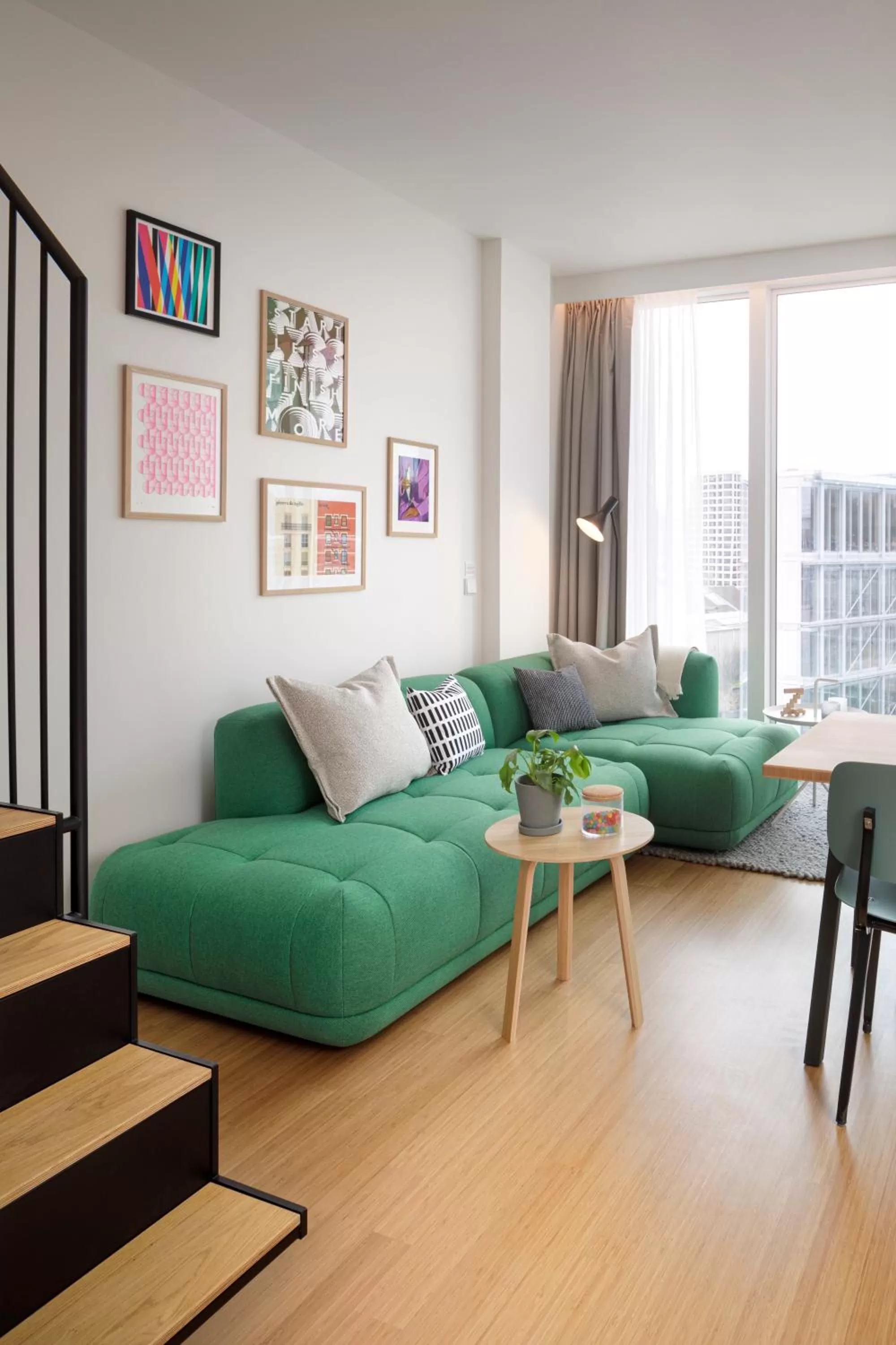 Seating area in Zoku Paris