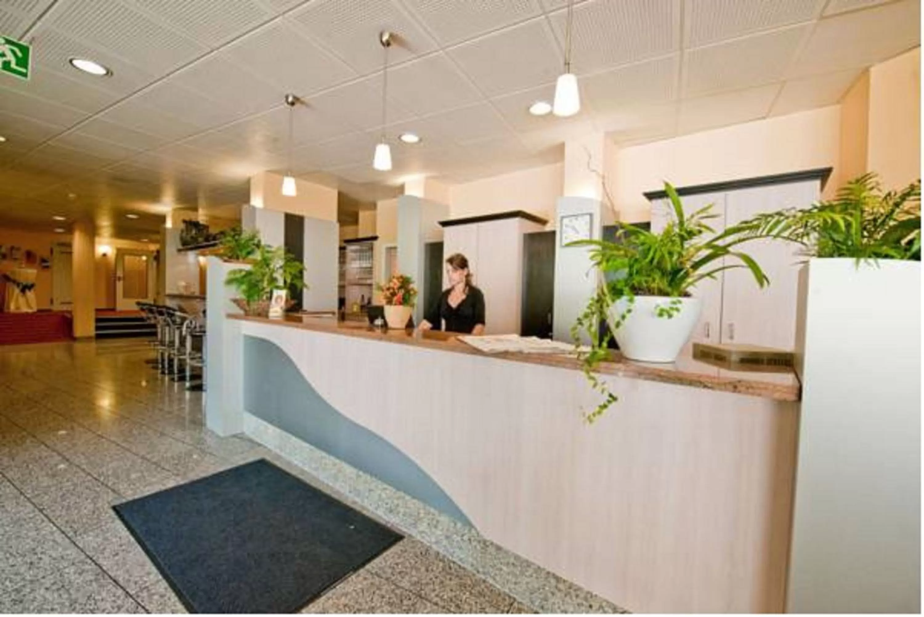 Lobby or reception in PLAZA Hotel Bruchsal