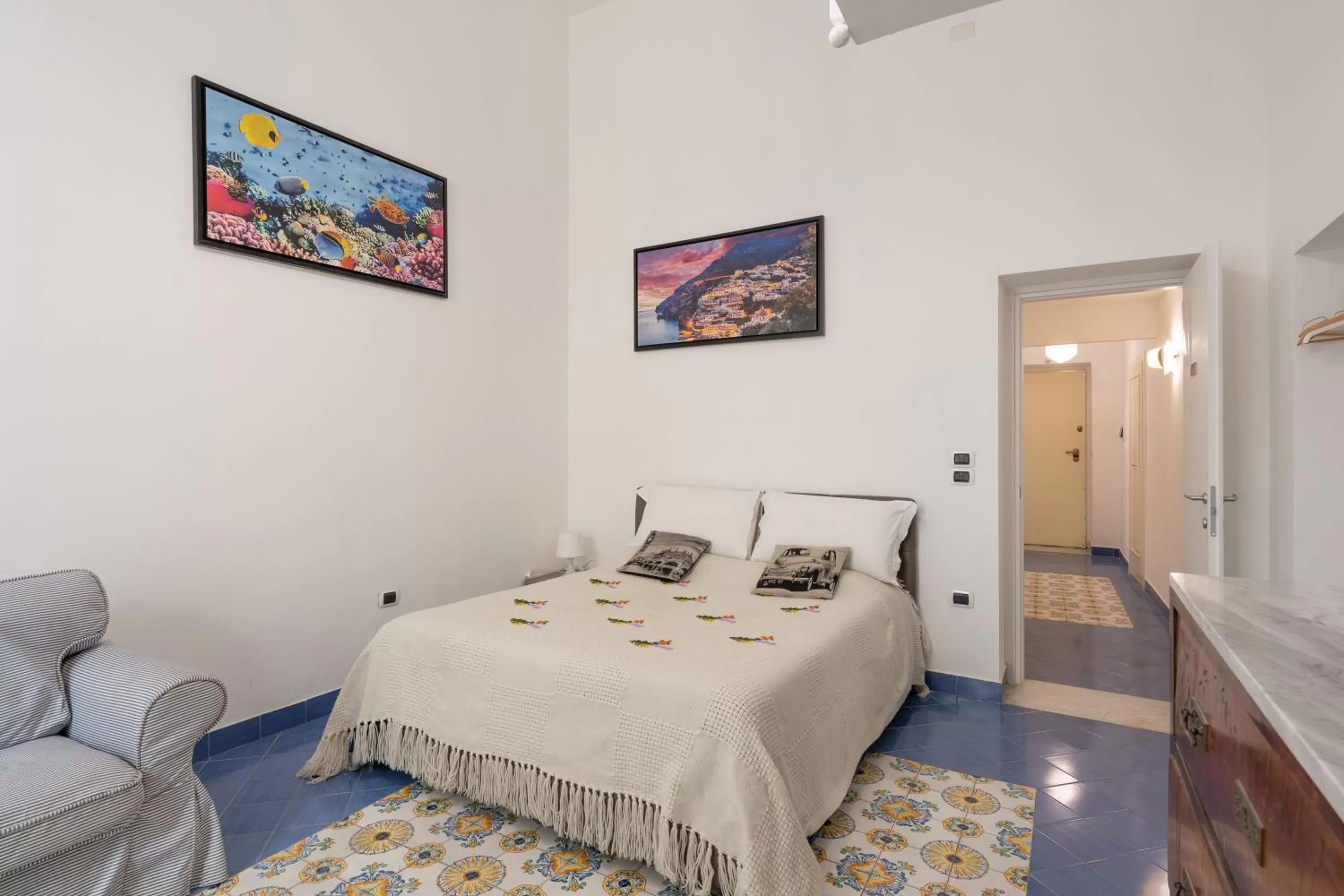 Bed in The Charming Suites