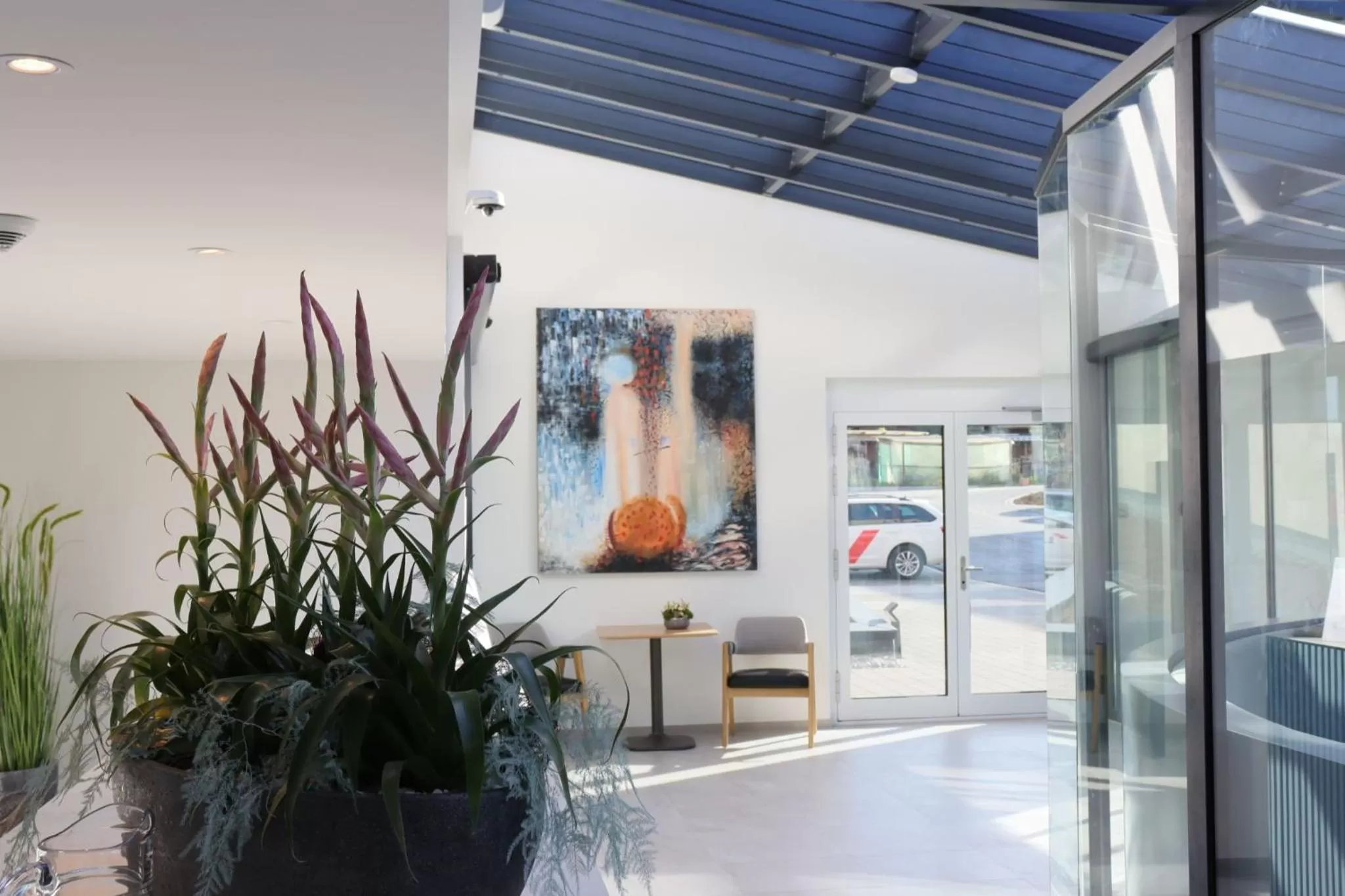 Lobby or reception in AARDO - kind of a hotel 'Self Check-in'