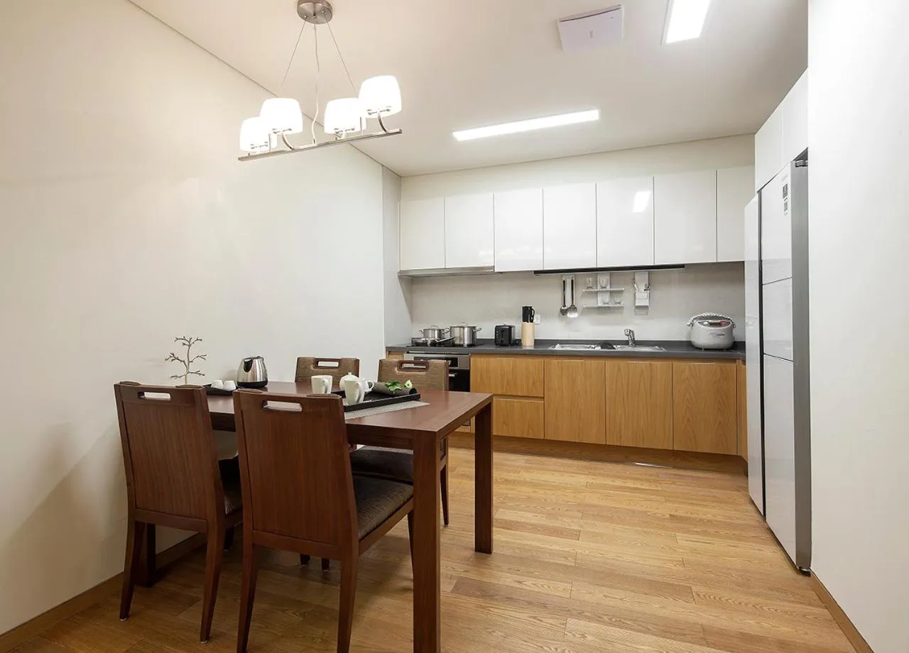 Kitchen or kitchenette in Lotte The Residence