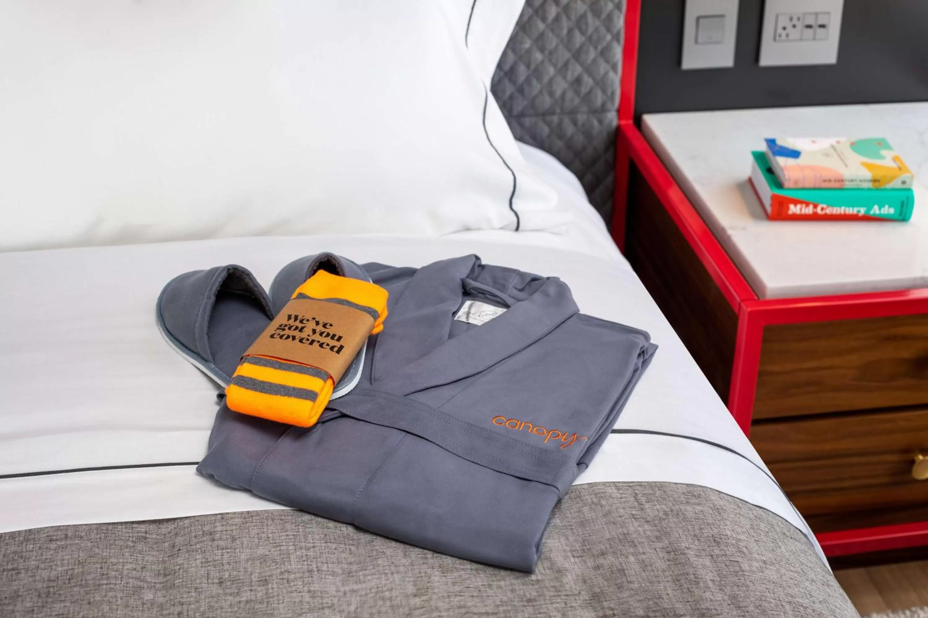 Bed in Canopy By Hilton Grand Rapids Downtown