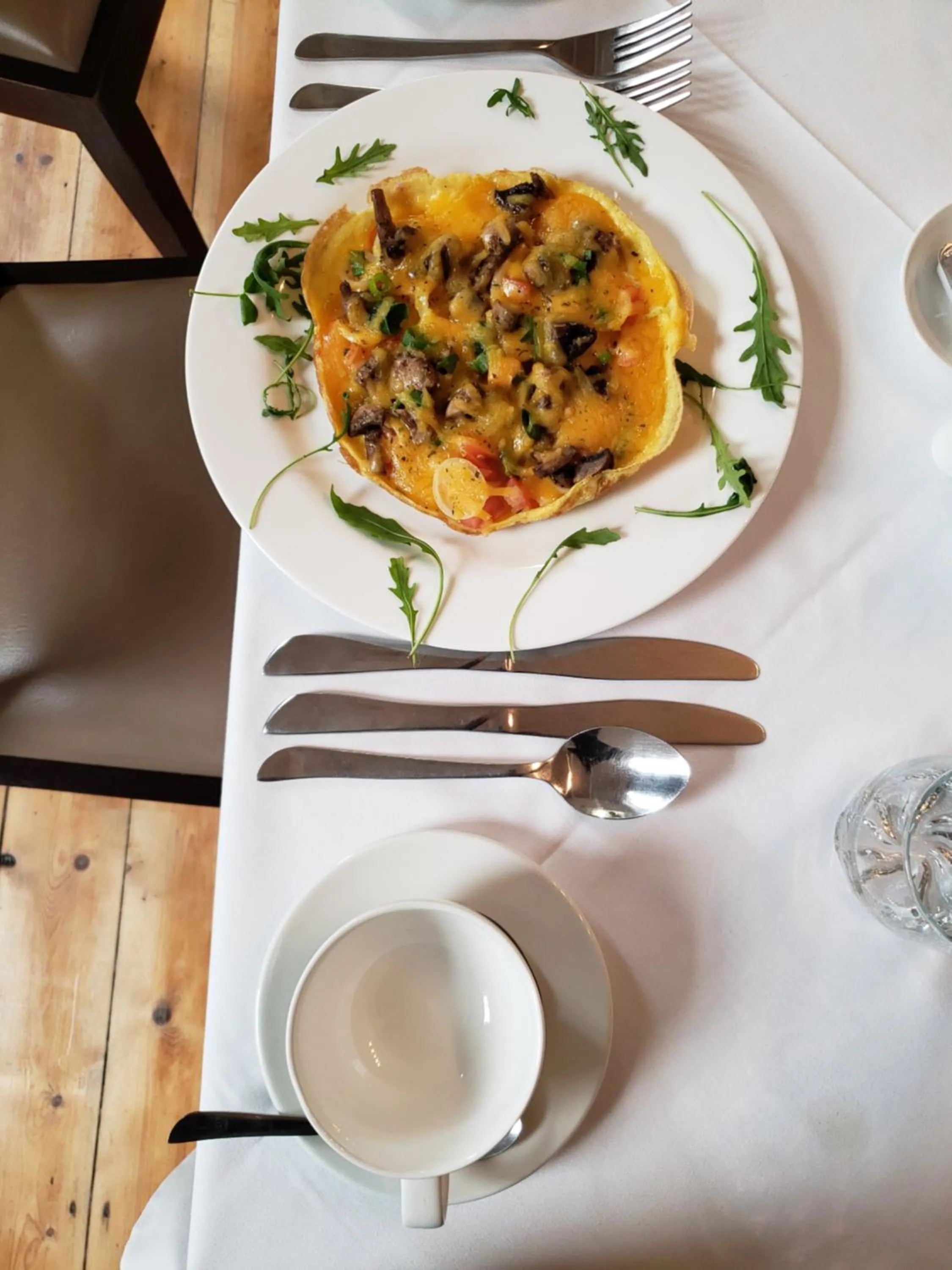 Continental breakfast in Point B Guest House -Sustainable Solar Energy