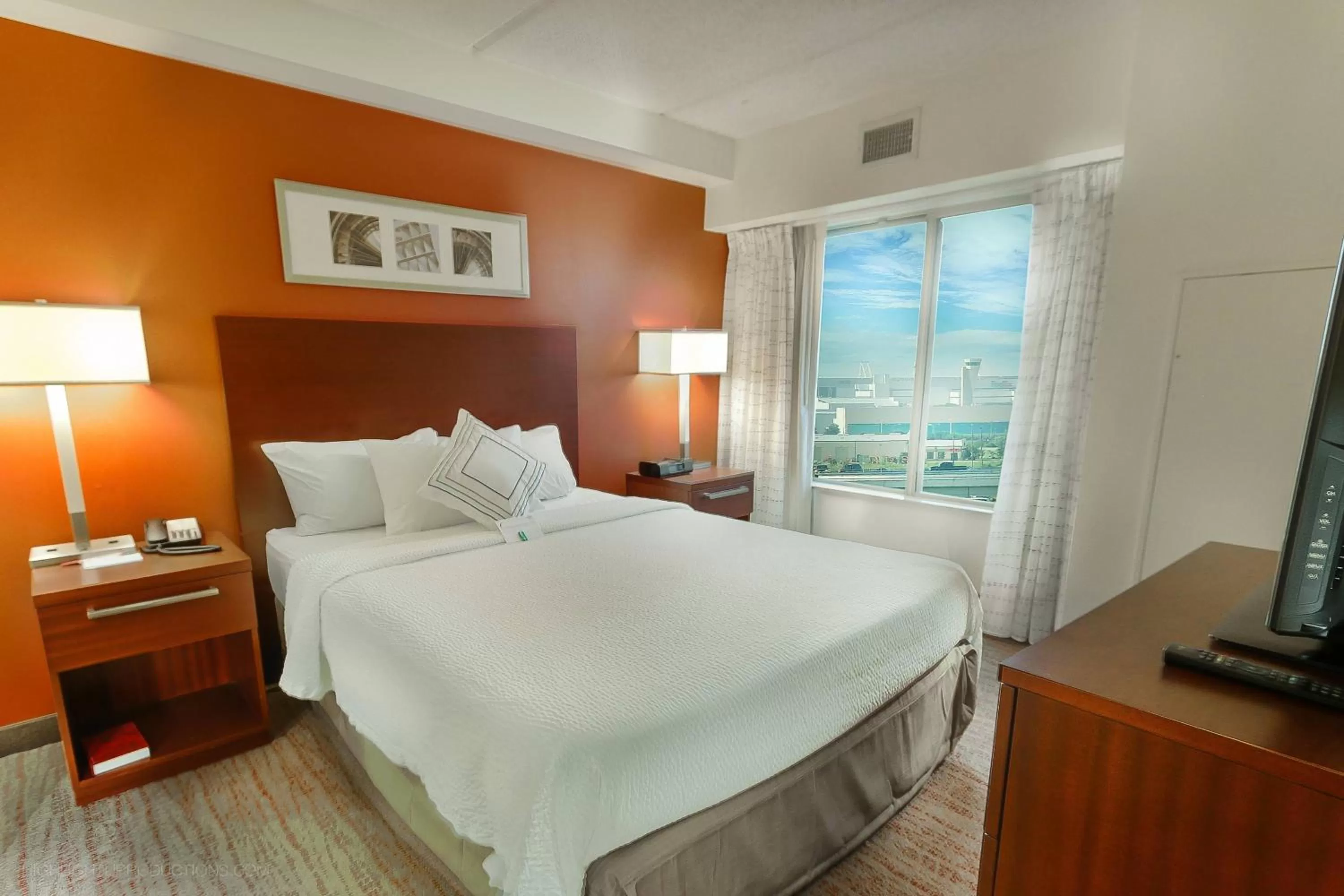 Photo of the whole room, Bed in Residence Inn Fort Worth Alliance Airport