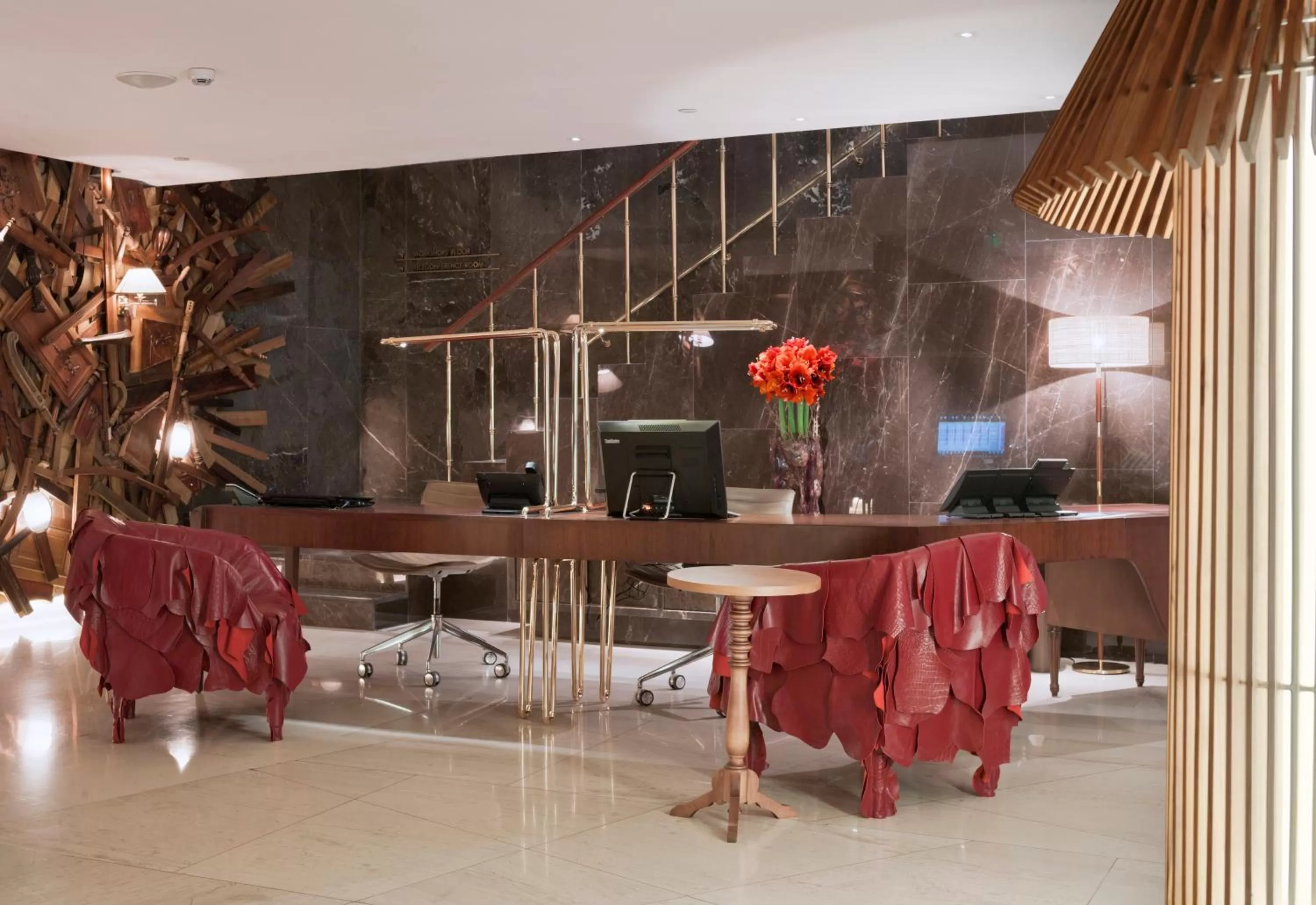 Lobby or reception in New Hotel