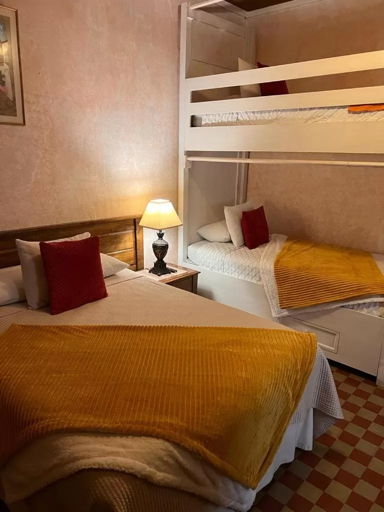 Bed in Hotel Palacio Chico 1948