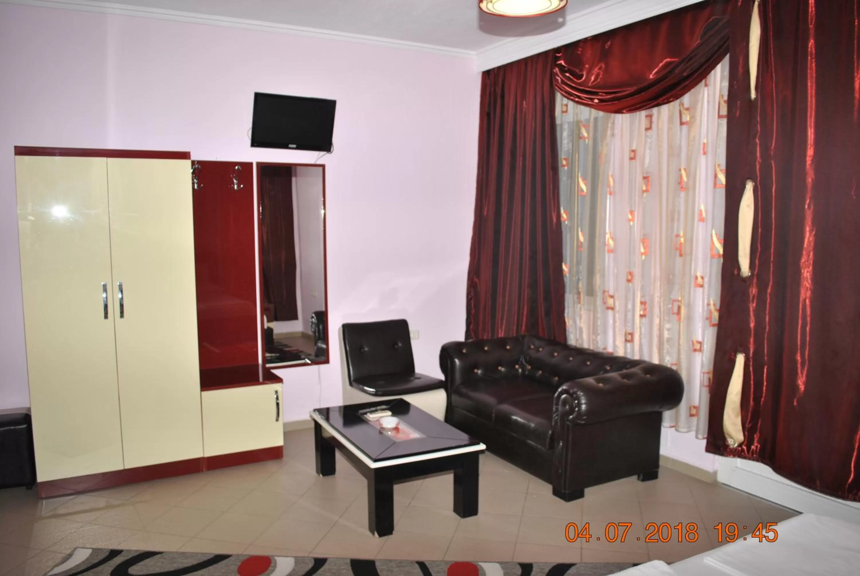 Decorative detail in Hotel Freskia