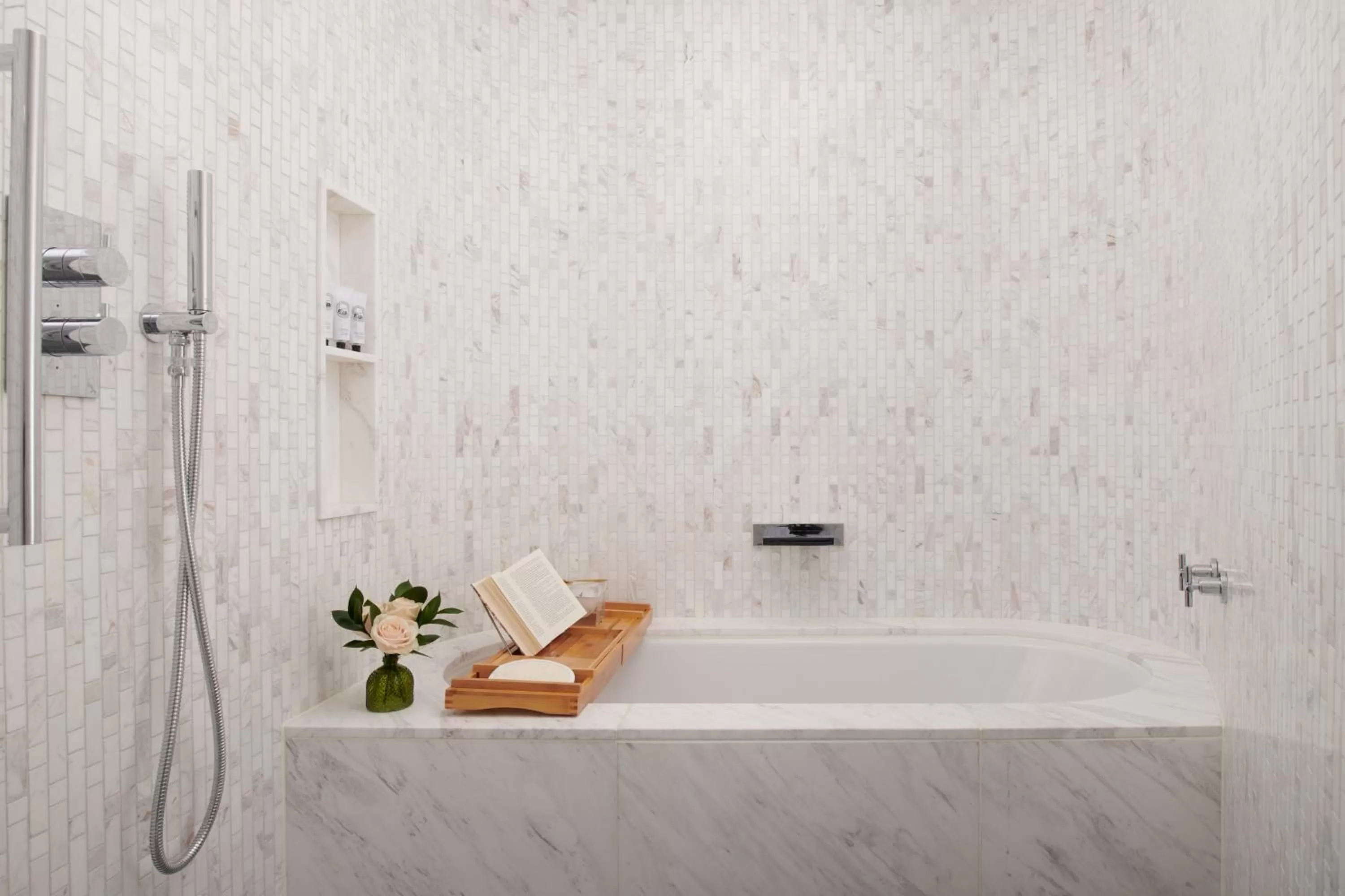 Bathroom in Pan Pacific London